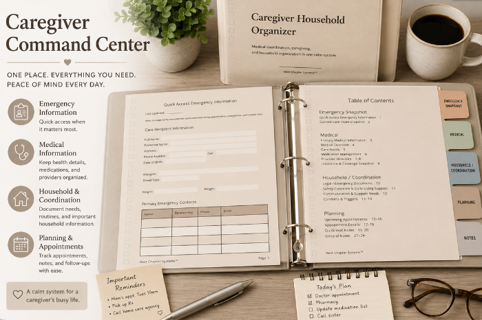 Creating a Caregiver Command Center