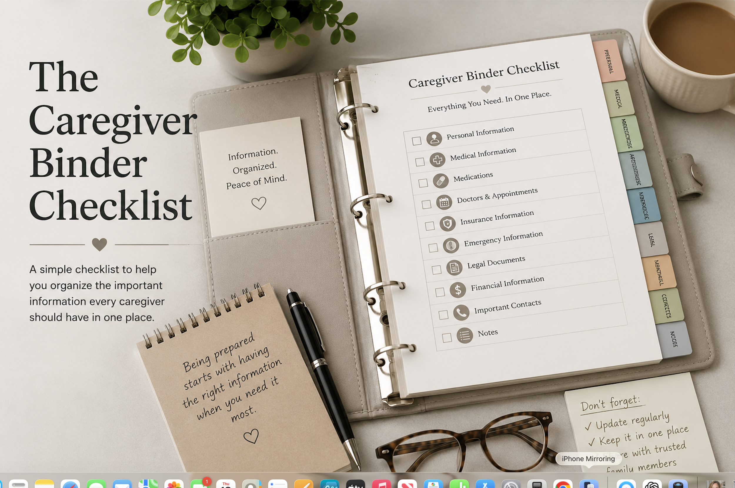 The Caregiver Binder Checklist