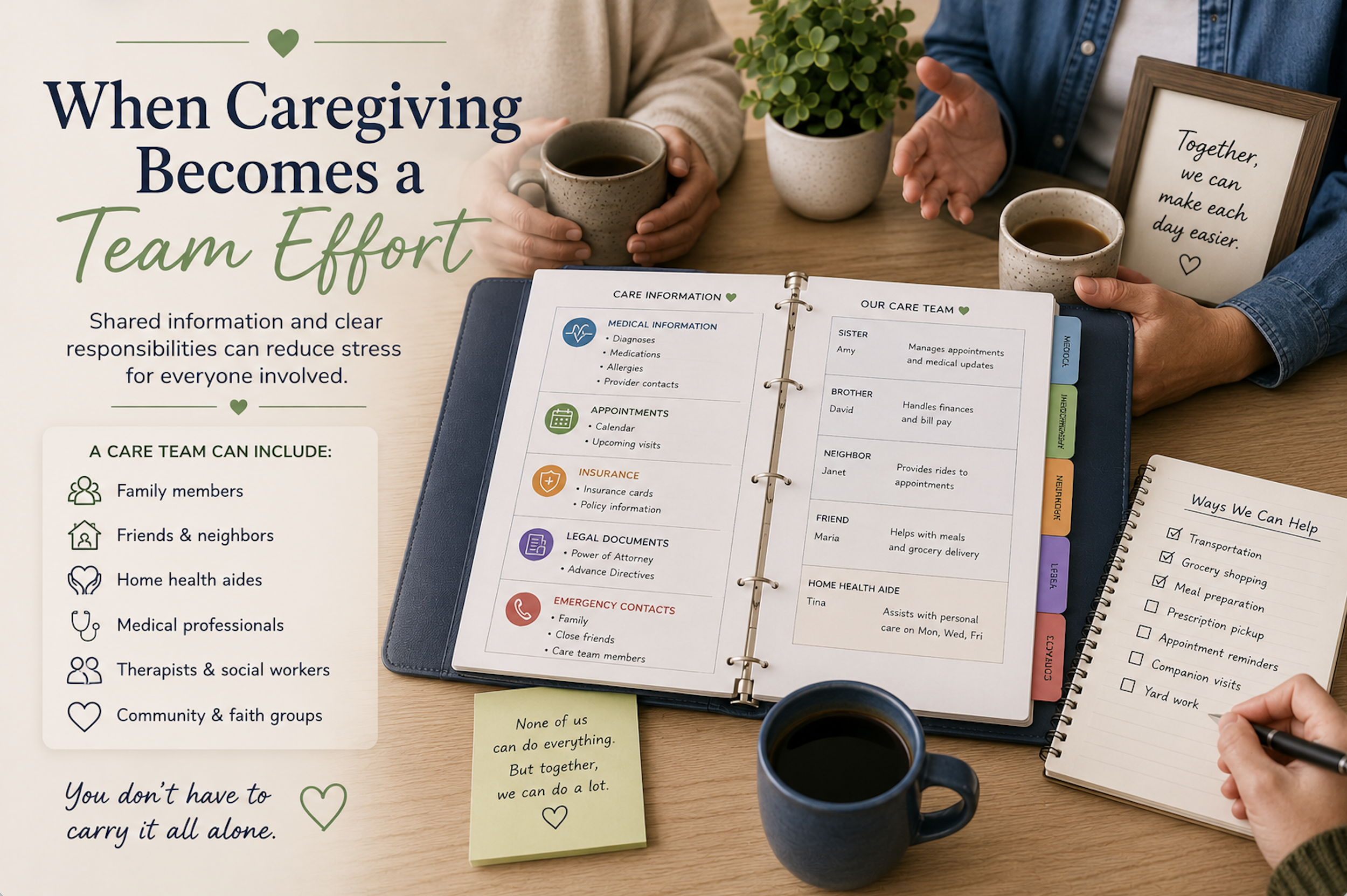 When Caregiving Becomes a Team Effort
