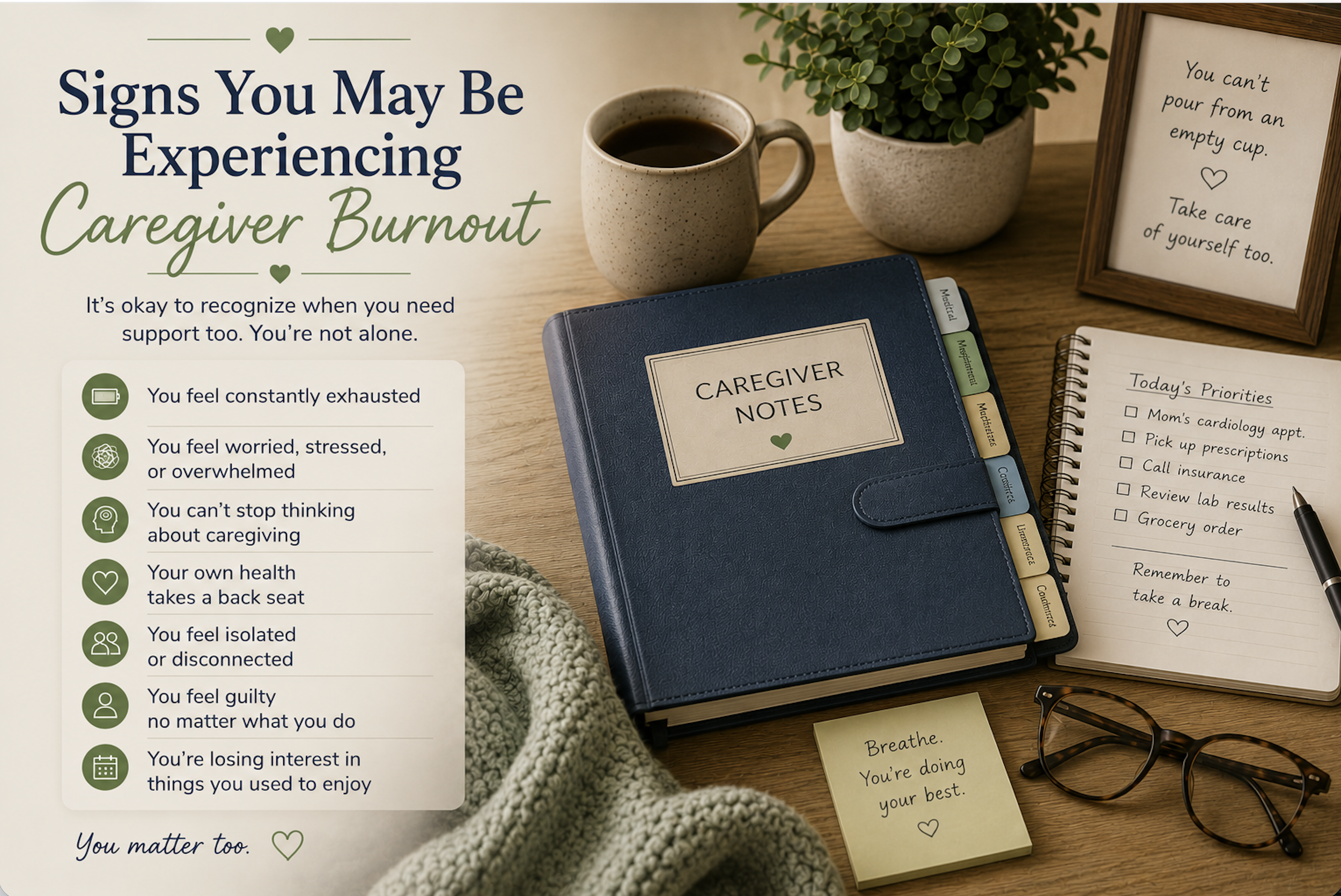Signs You May Be Experiencing Caregiver Burnout