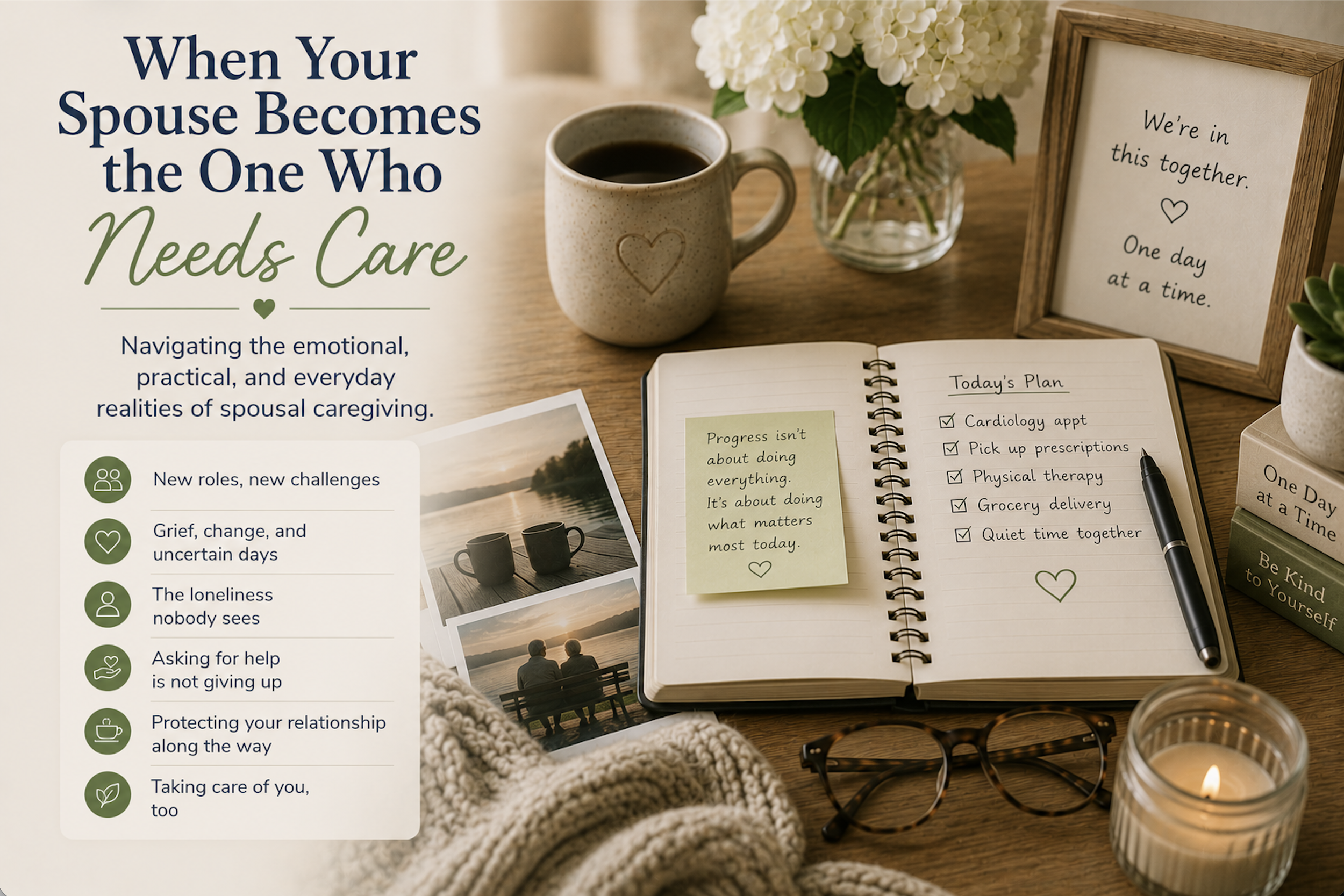 When Your Spouse Becomes the One Who Needs Care
