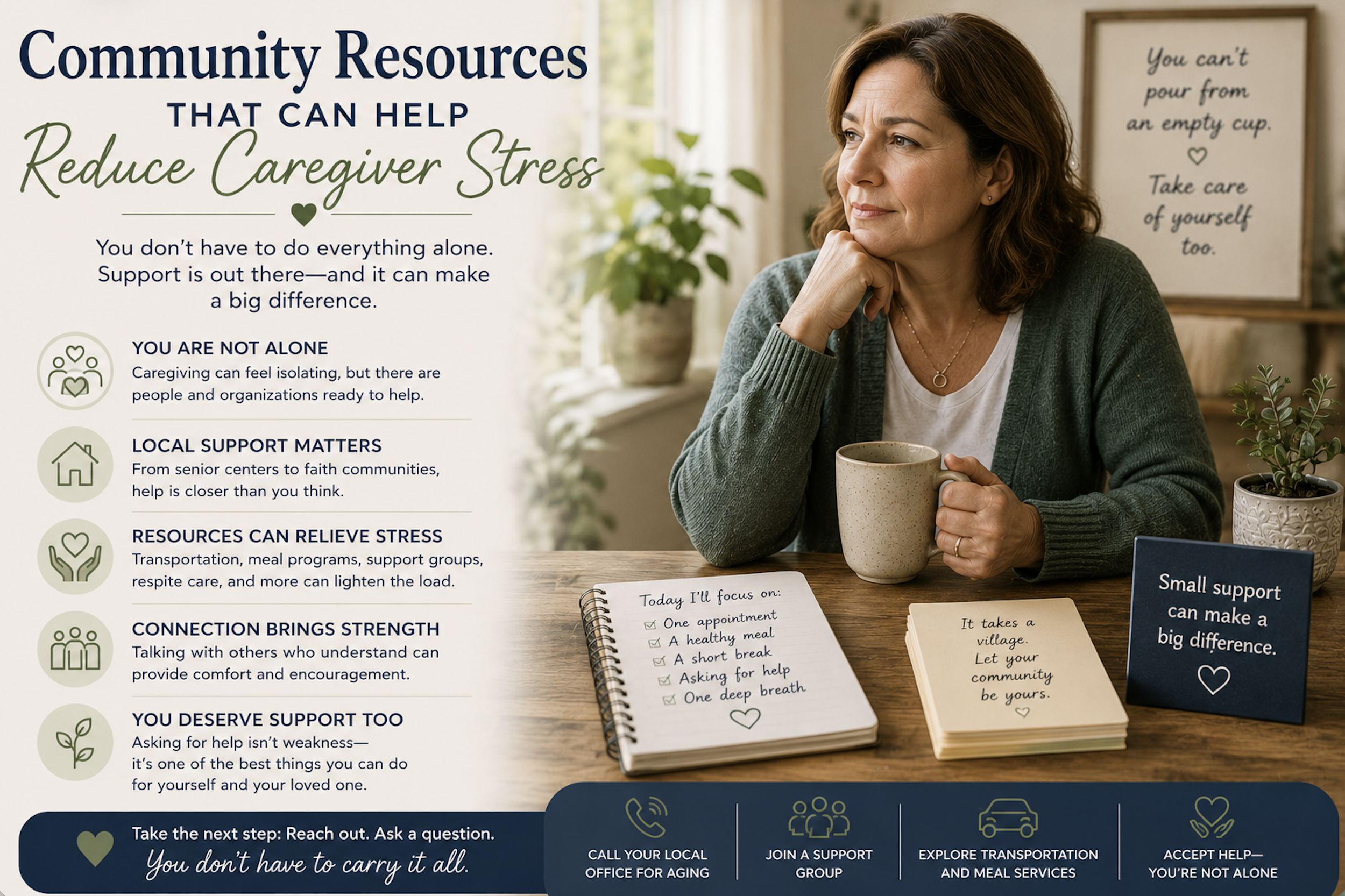 Community Resources That Can Help Reduce Caregiver Stress