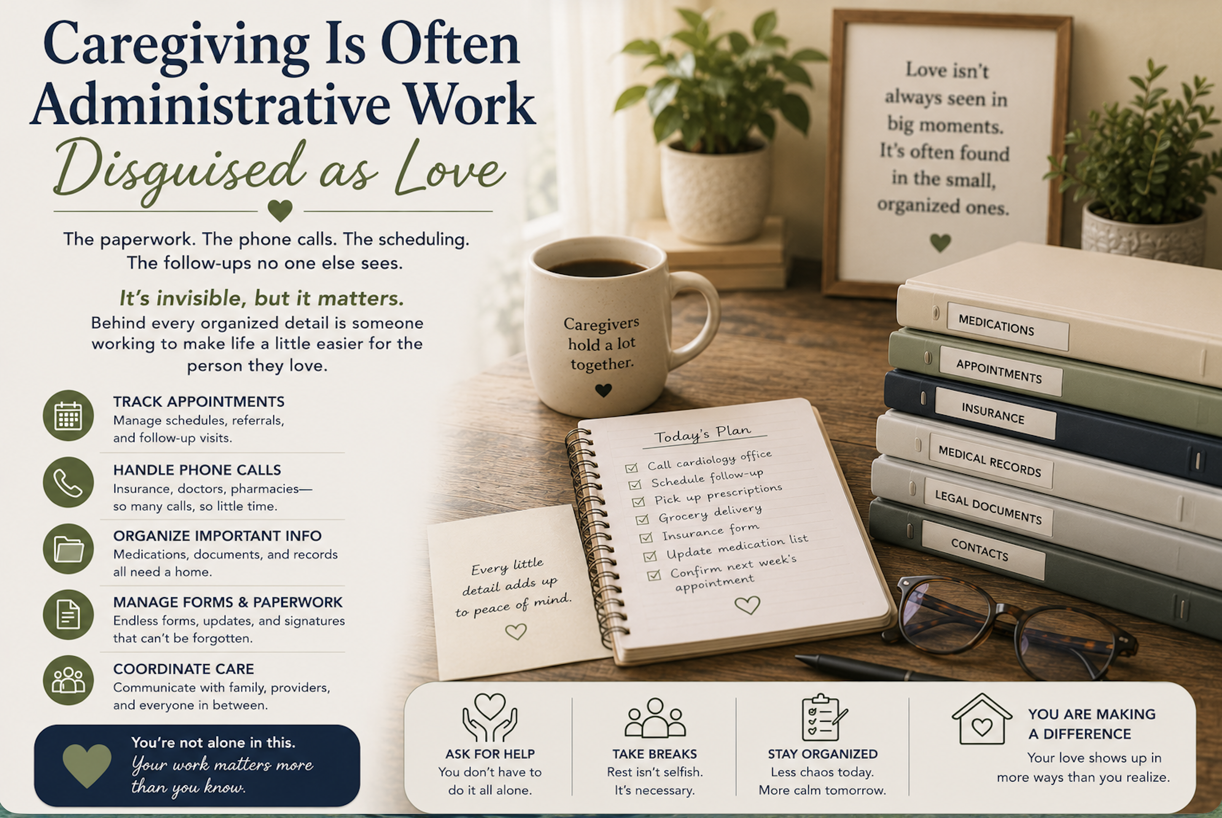 Caregiving Is Often Administrative Work Disguised as Love