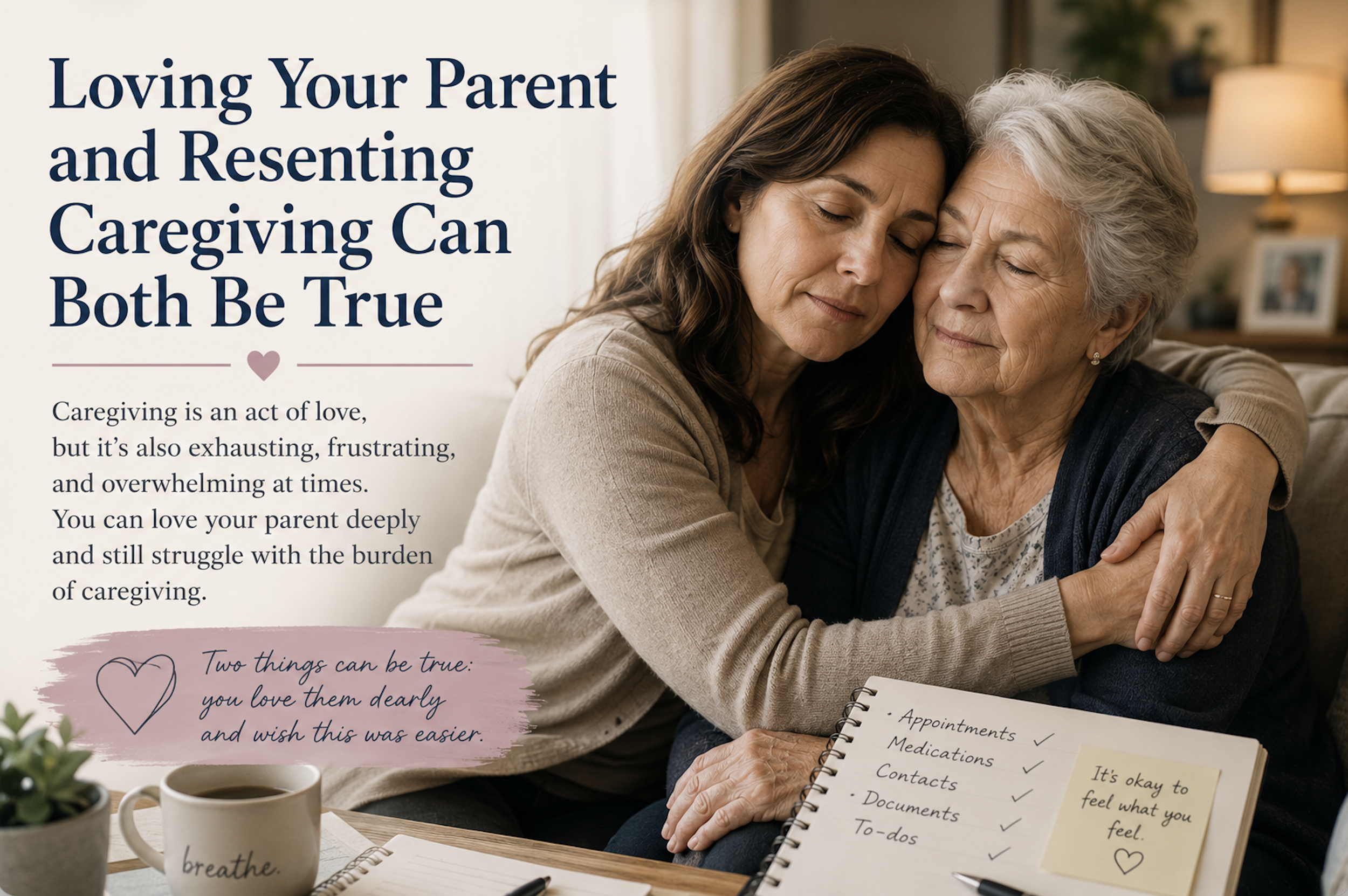 Loving Your Parent and Resenting Caregiving Can Both Be True