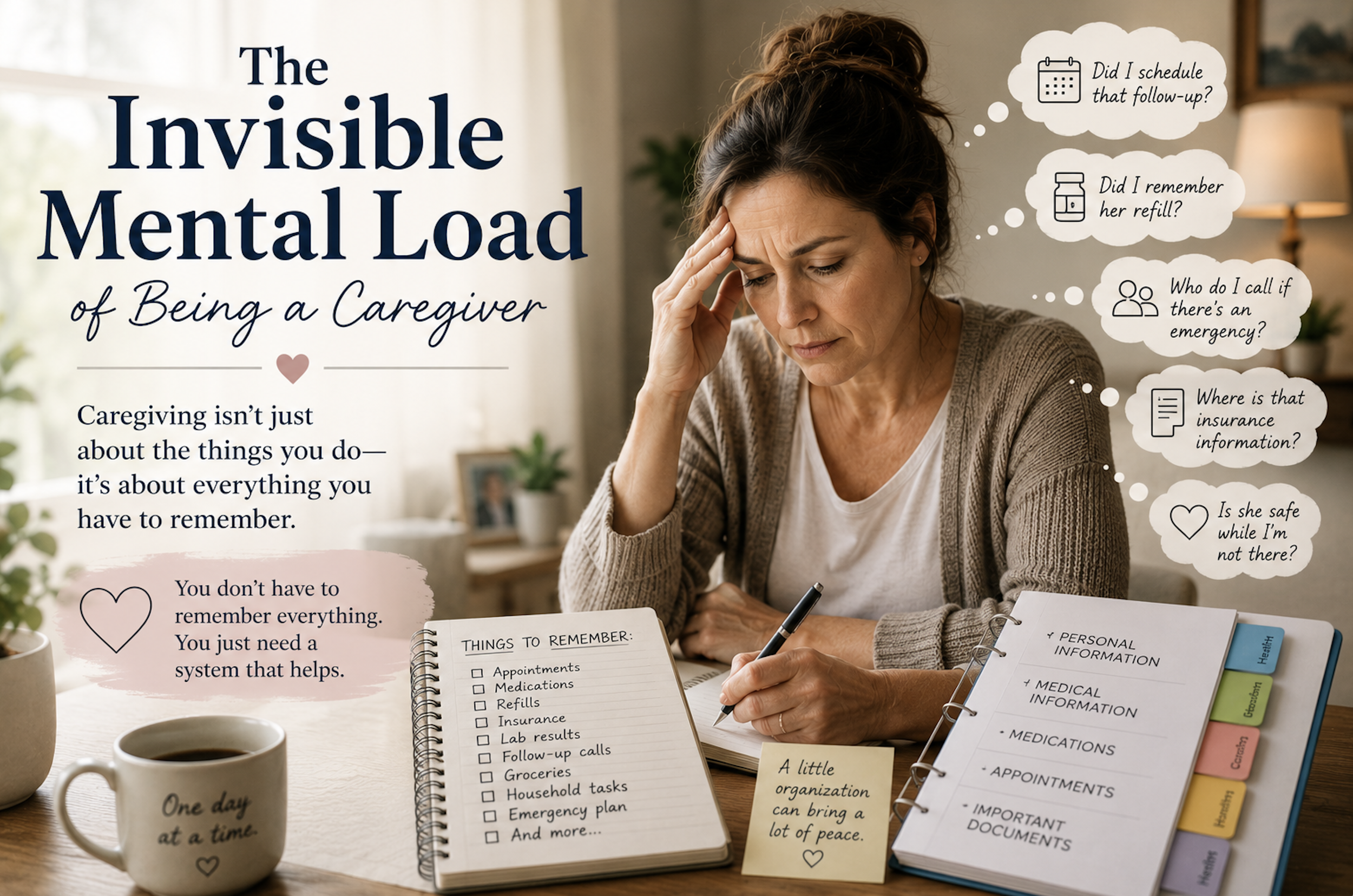 The Invisible Mental Load of Being a Caregiver