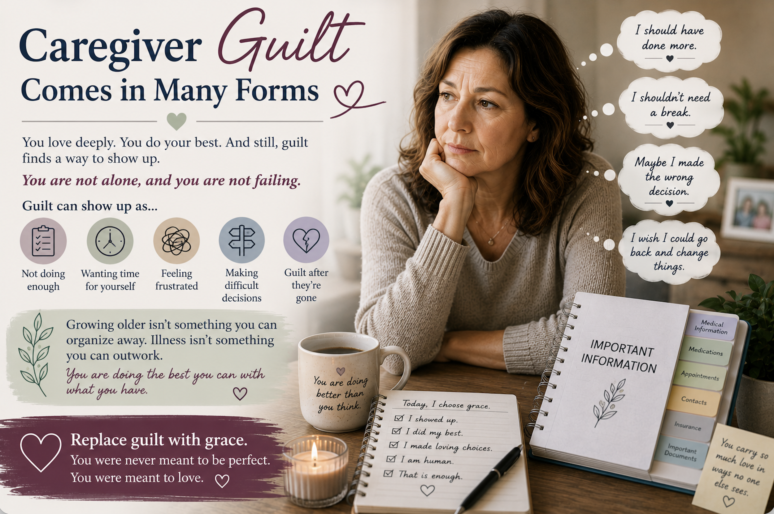 Caregiver Guilt Comes in Many Forms