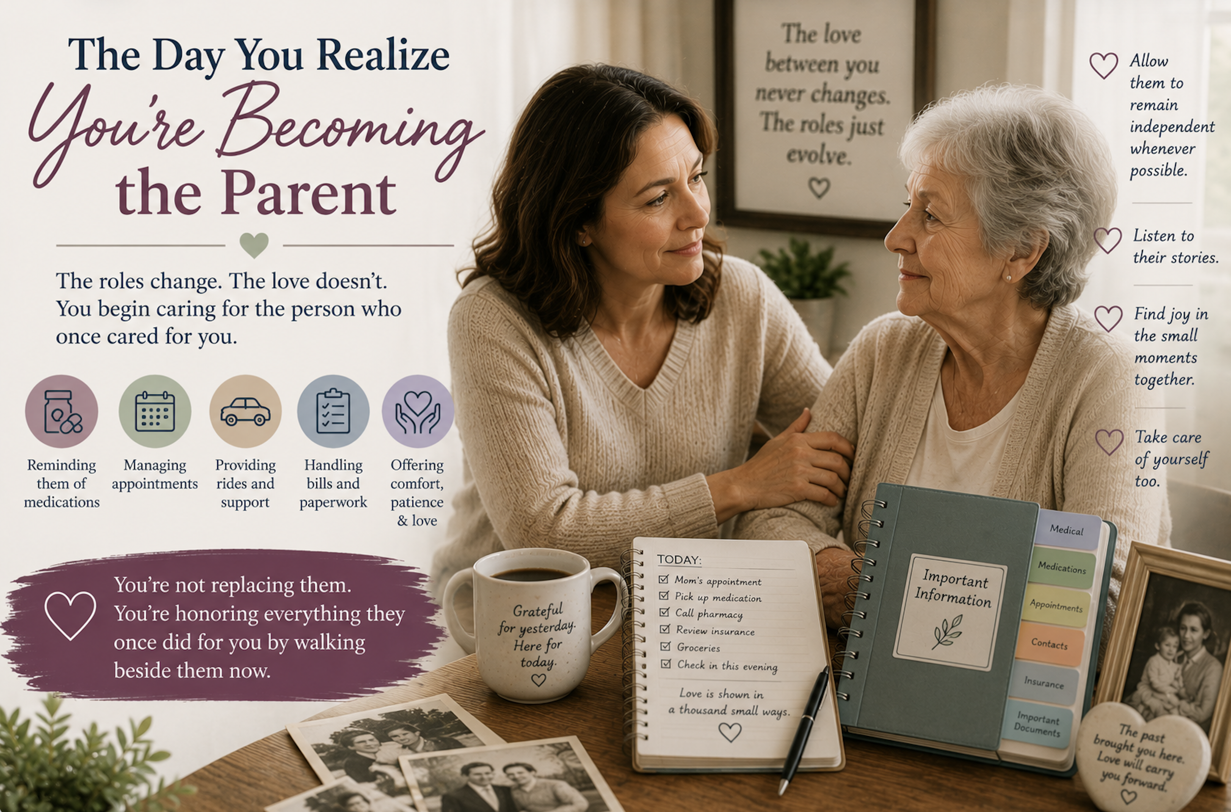 The Day You Realize You’re Becoming the Parent