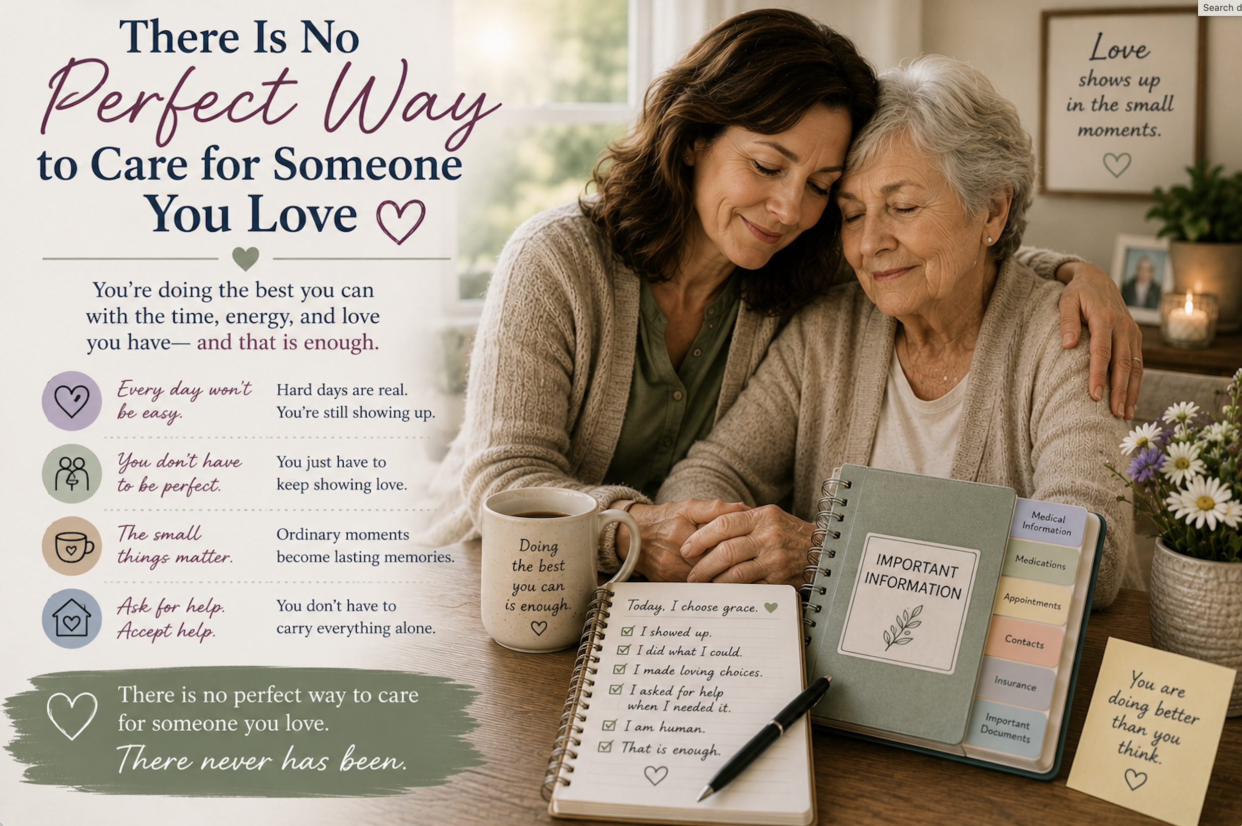 There Is No Perfect Way to Care for Someone You Love