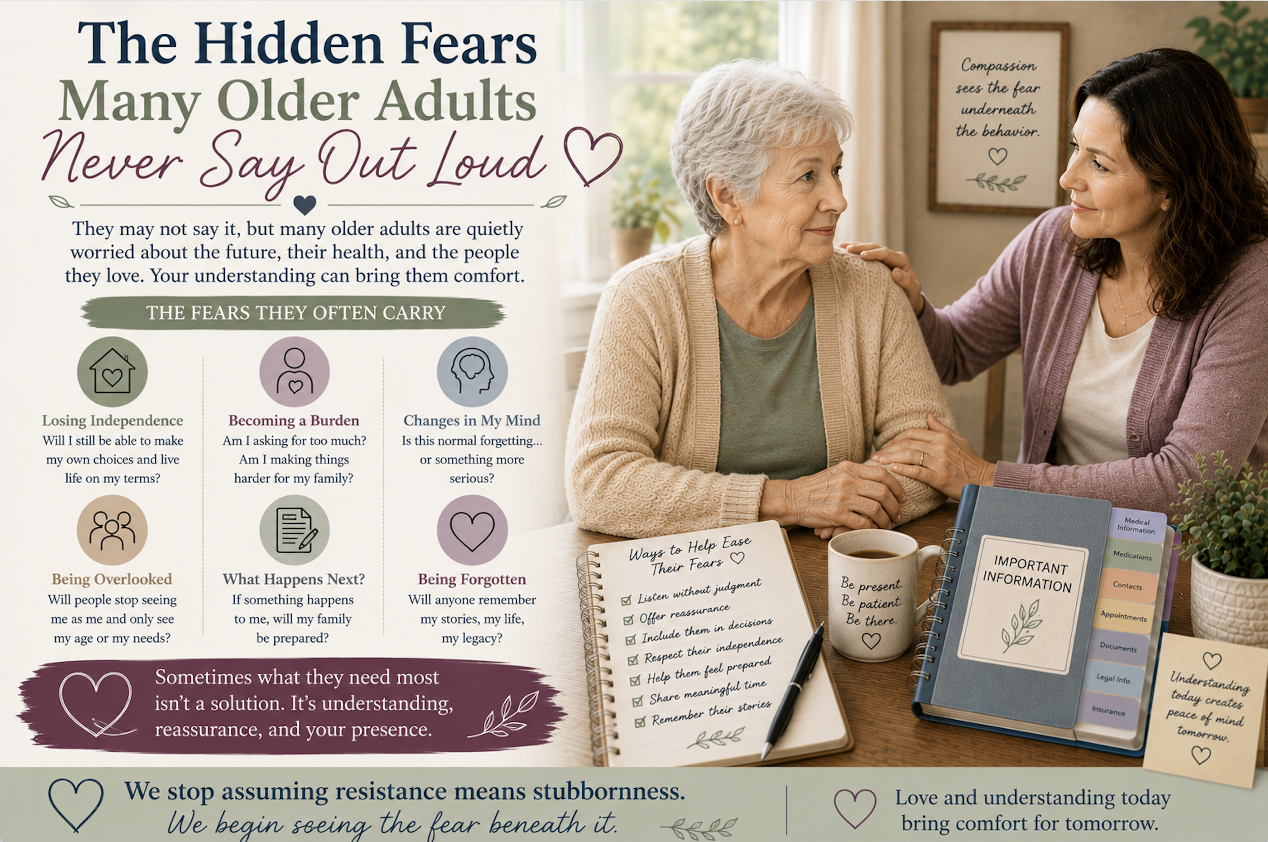 The Hidden Fears Many Older Adults Never Say Out Loud