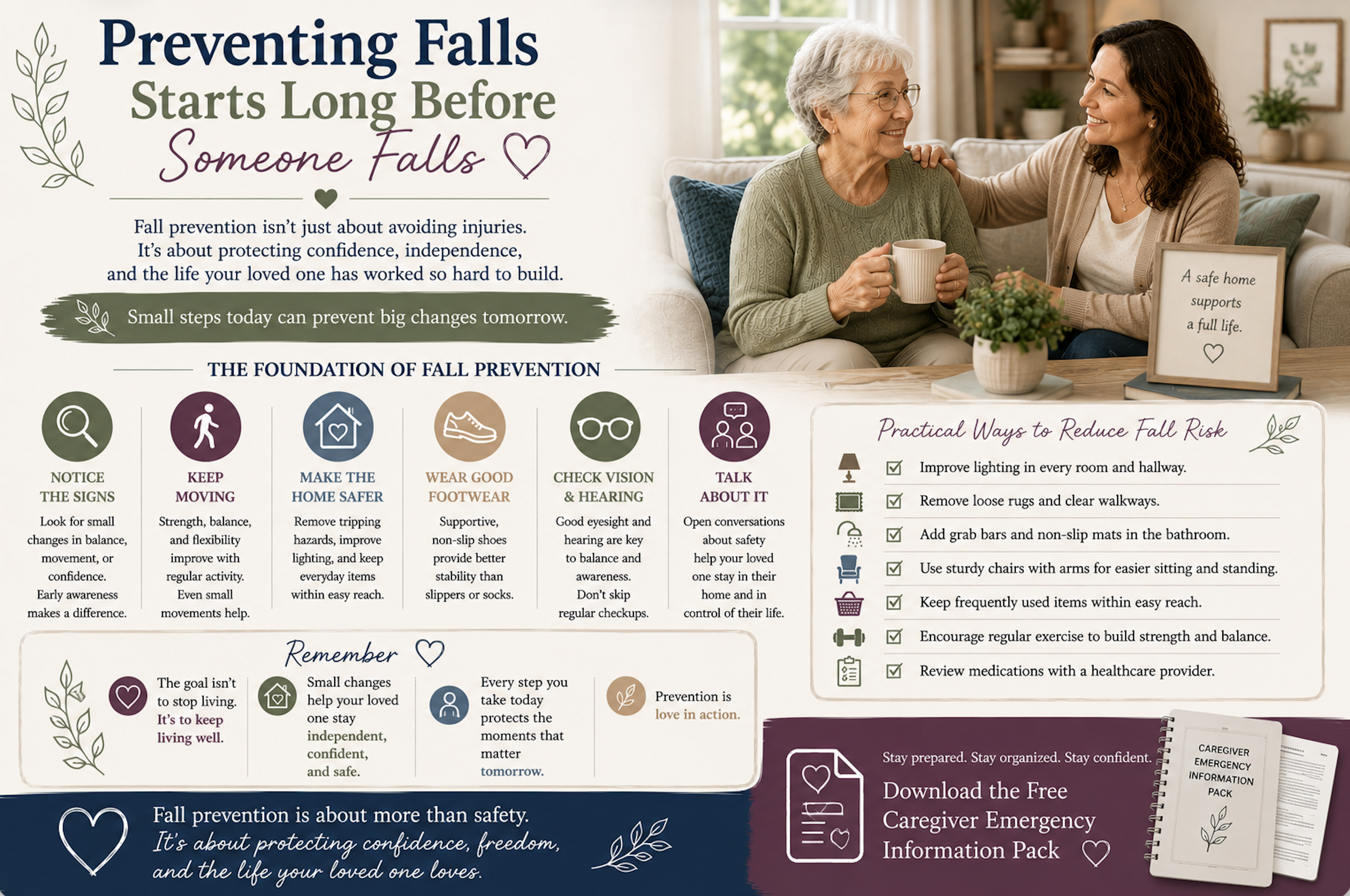 Preventing Falls Starts Long Before Someone Falls