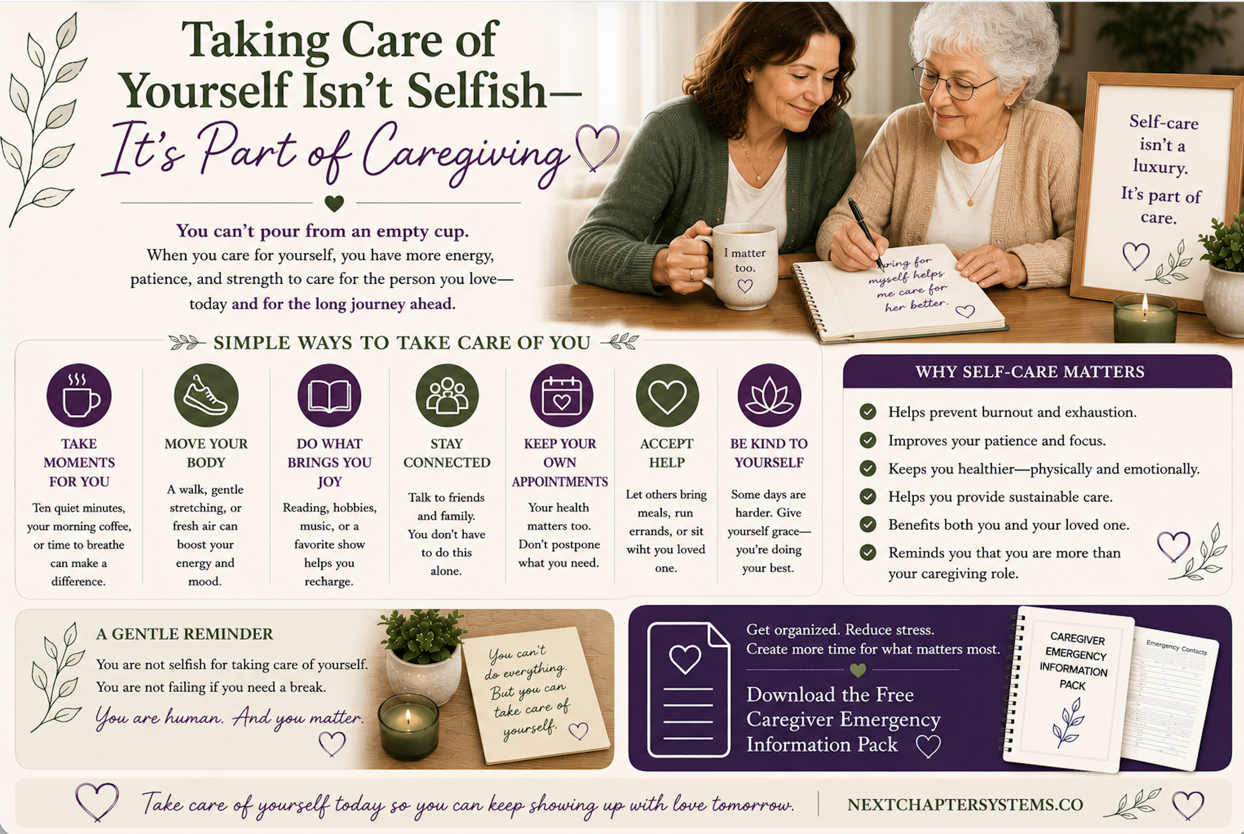 Taking Care of Yourself Isn’t Selfish—It’s Part of Caregiving