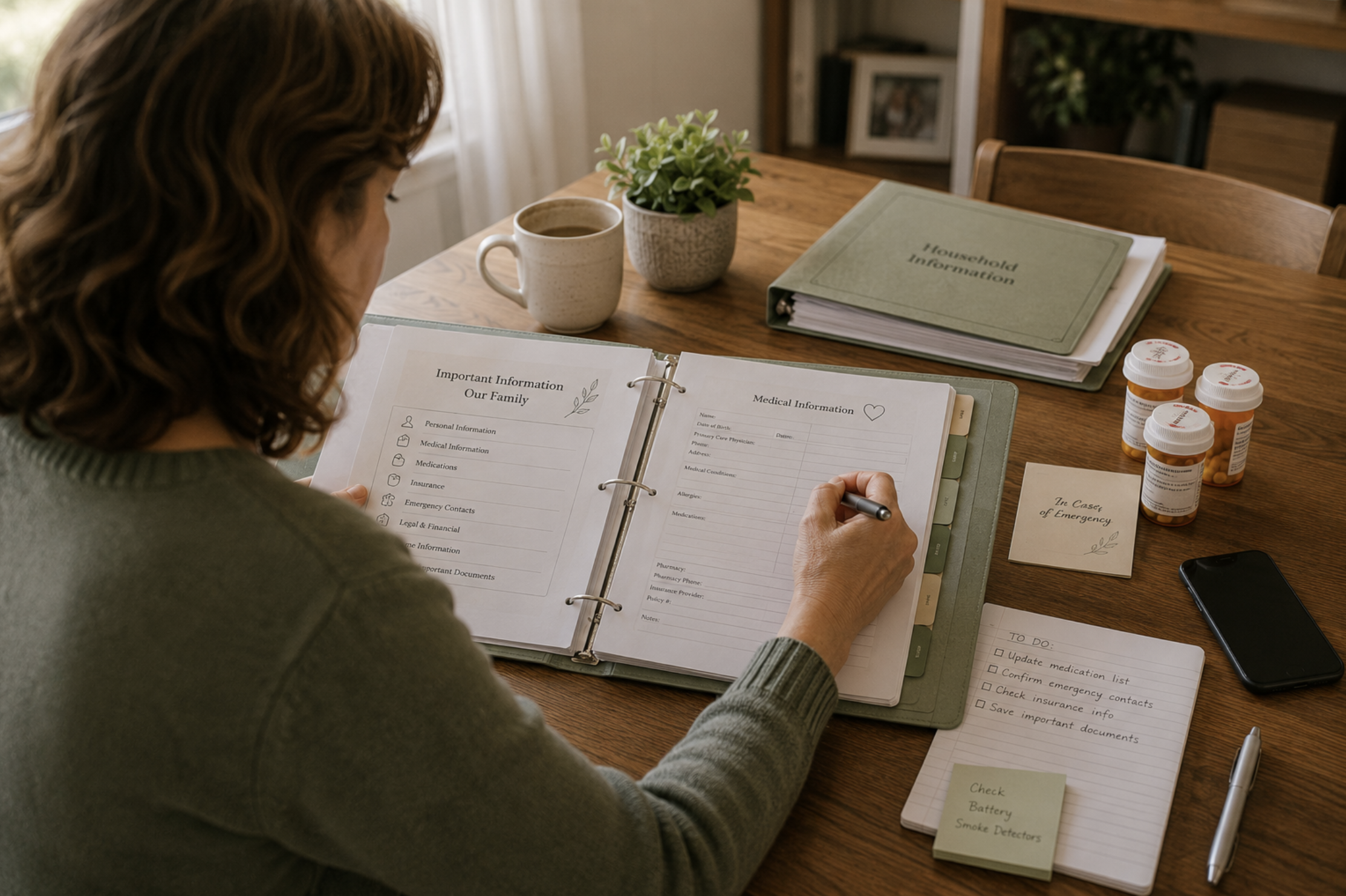 Getting Important Information Organized Before There’s a Crisis