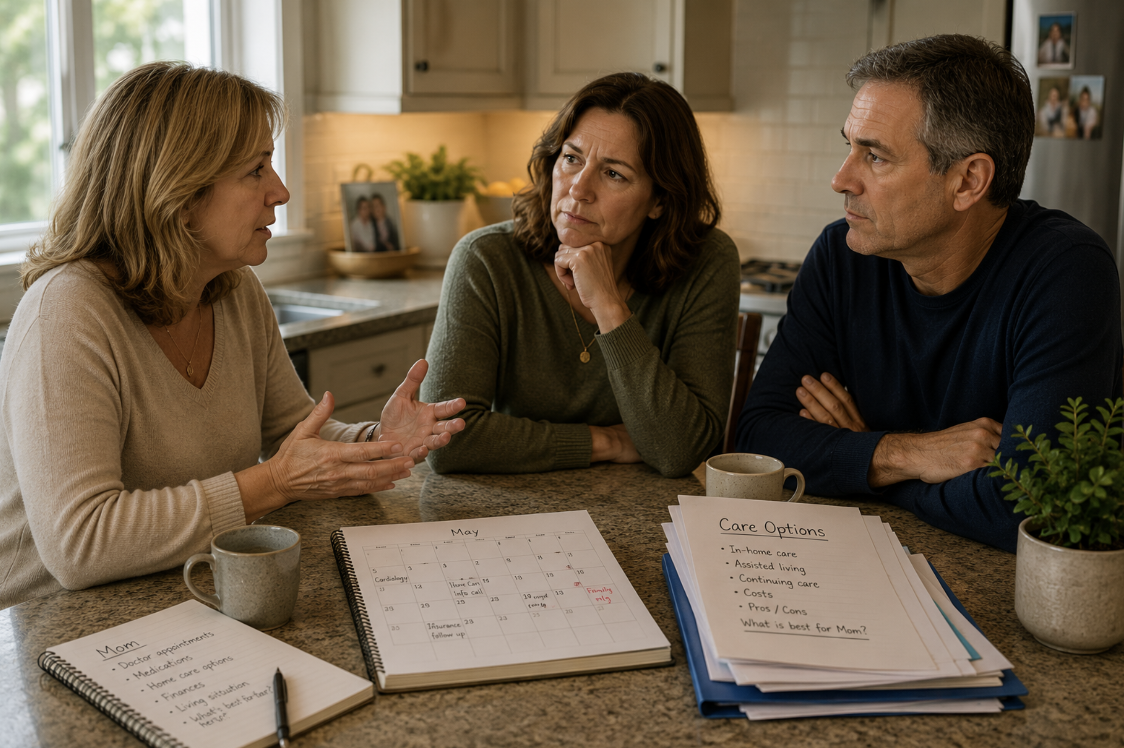 When Siblings Disagree About Caregiving Decisions