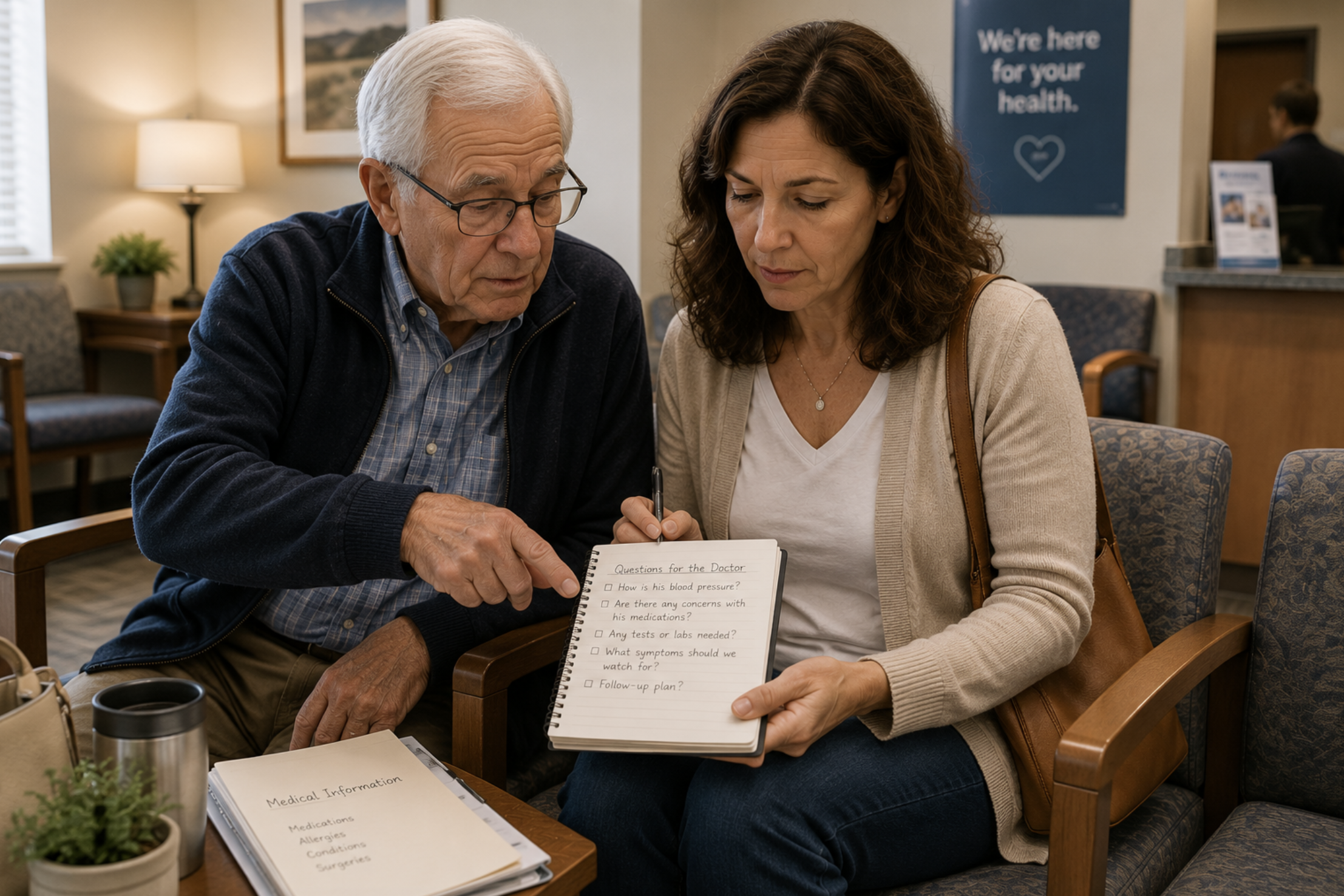 How to Prepare for a Doctor's Appointment as a Caregiver