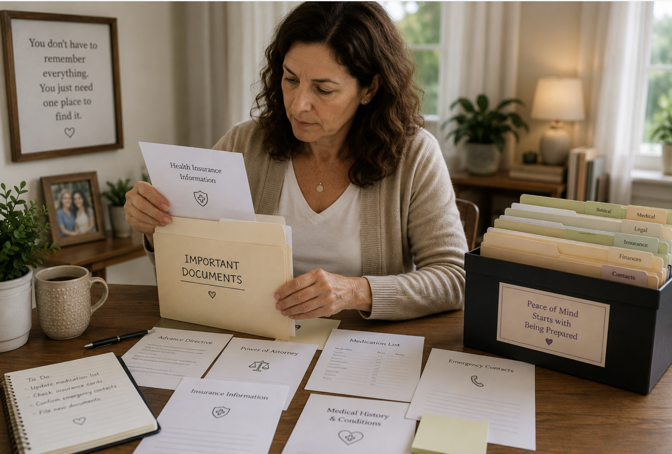 10 Essential Caregiving Documents
