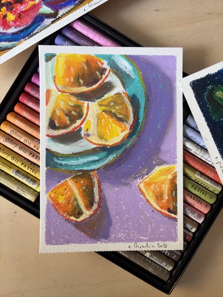 Vibrant oranges: original