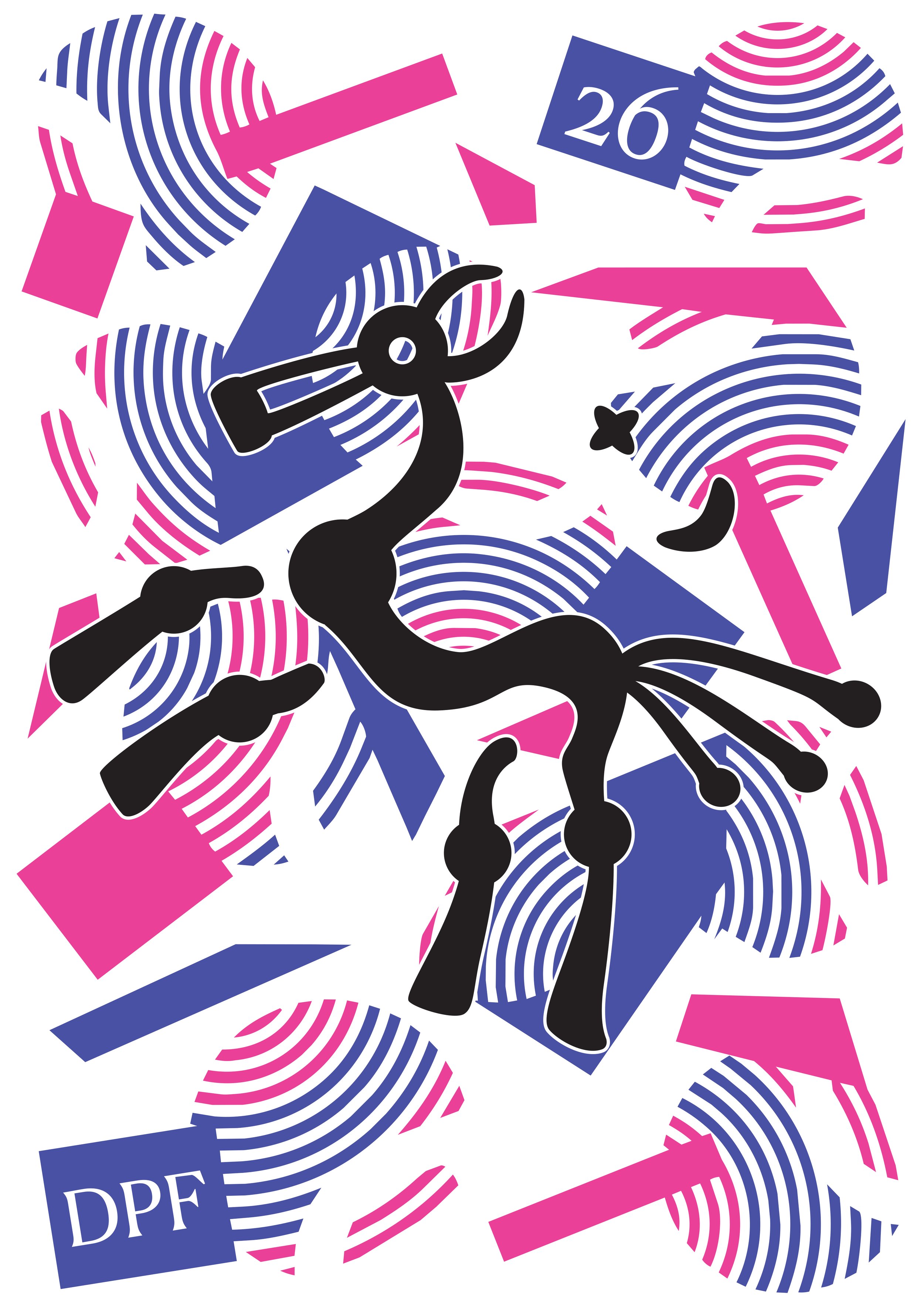 Festival Dobunni tribal poster design available to buy from our online merchandise store