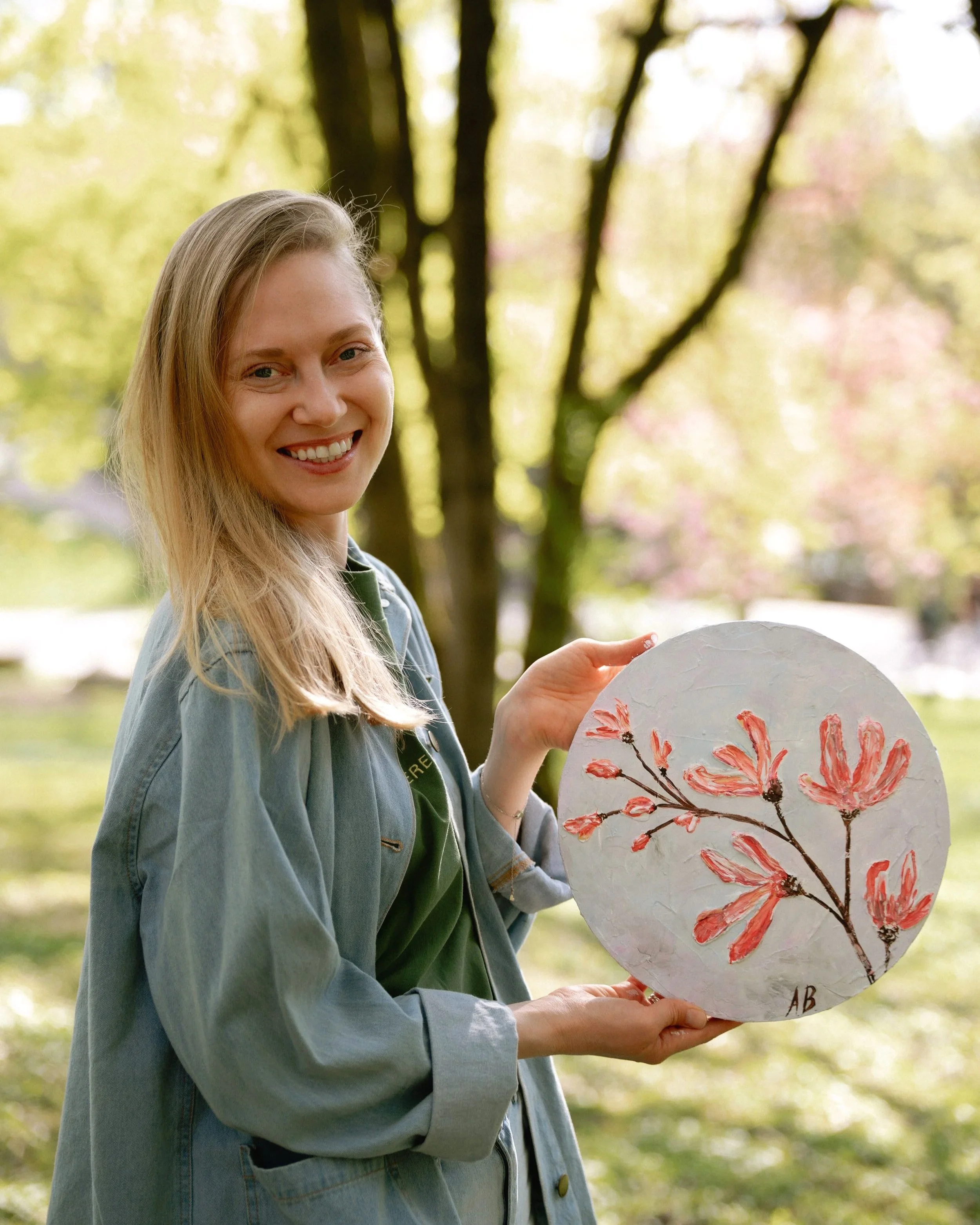How I came to painting after my son was born, and what my work is about.