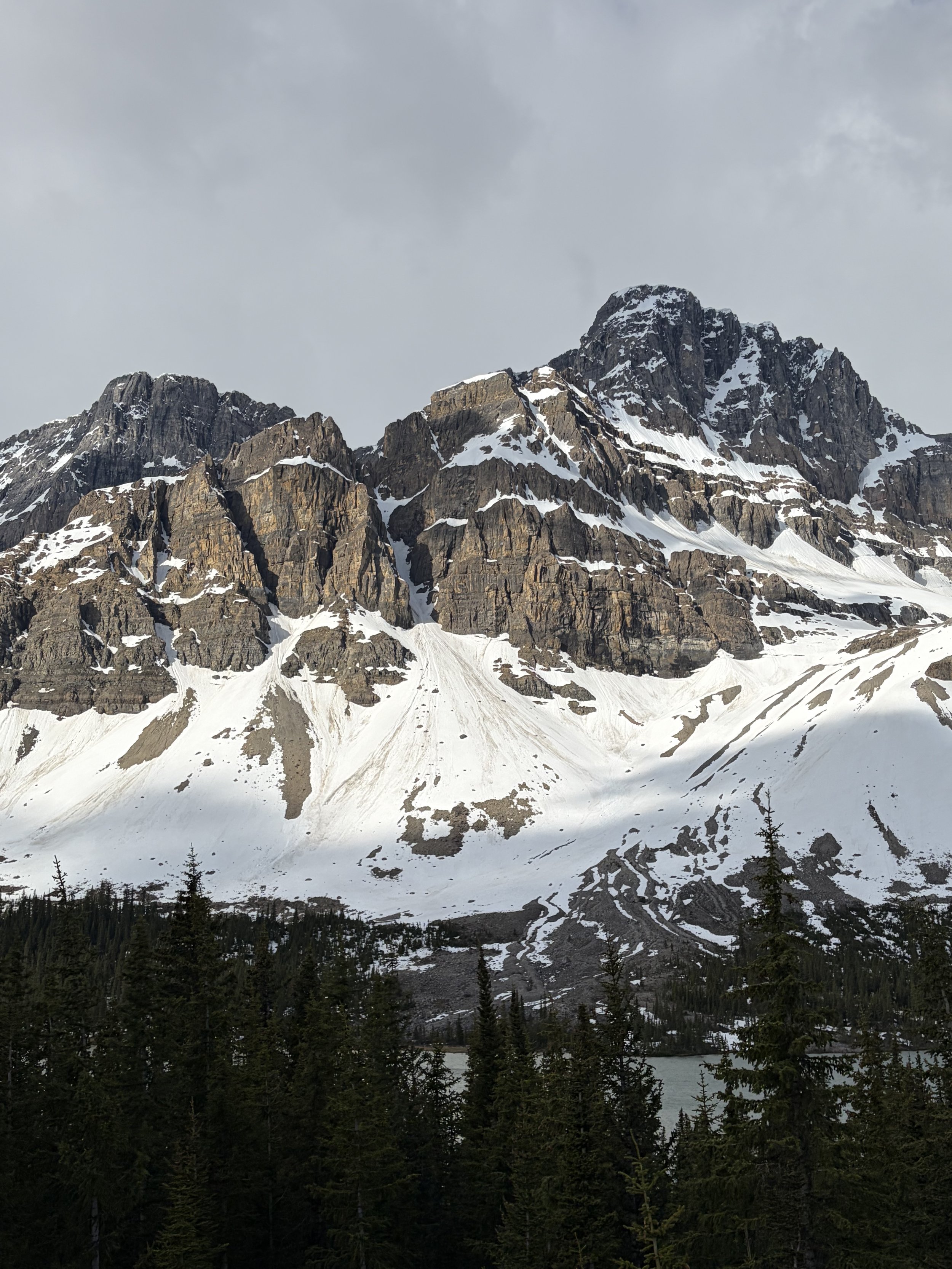 Banff National Park, Alberta, Canada - taken while driving on the Icefields Parkway