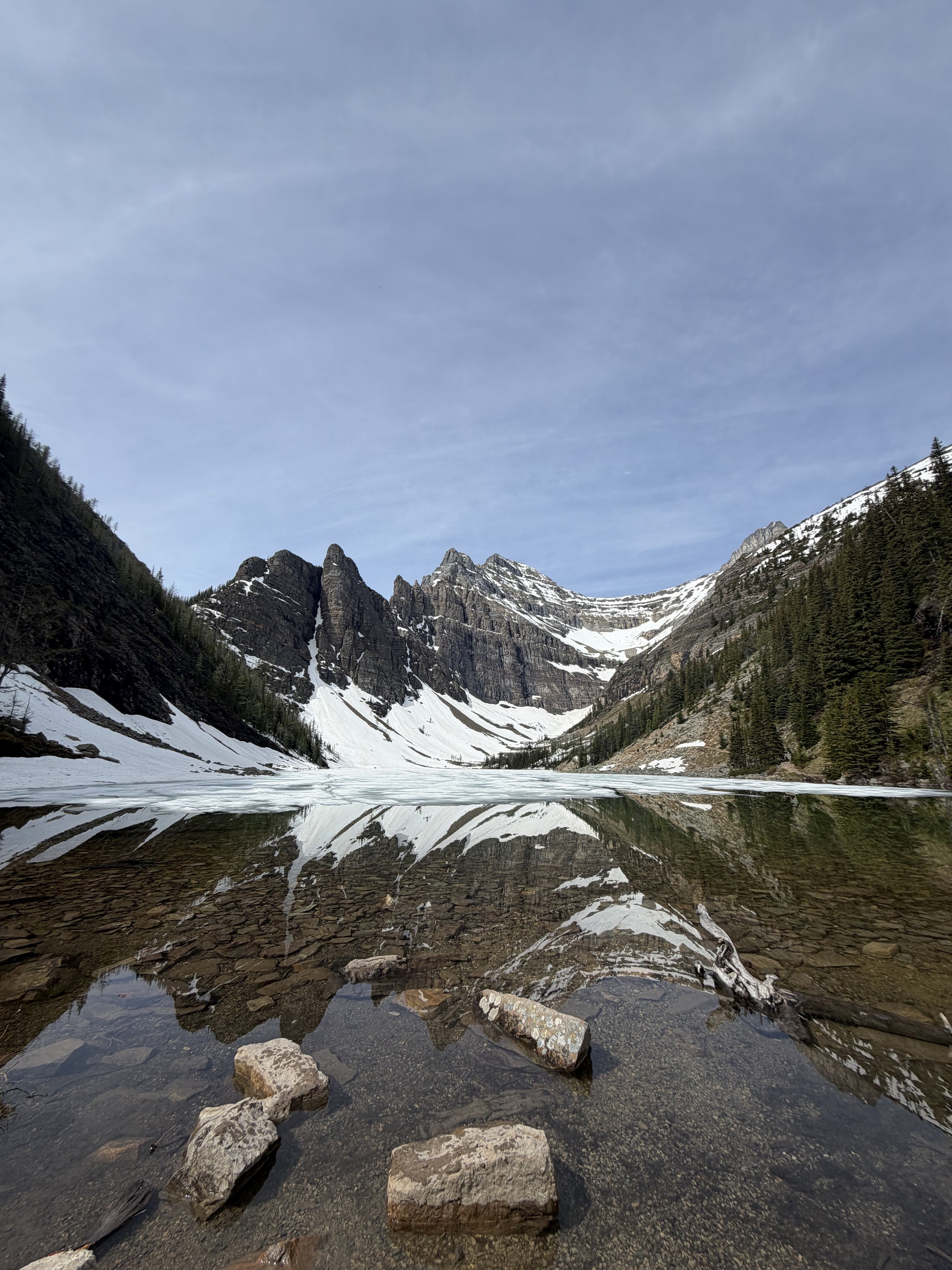 Lake Agnes in Alberta, Canada
