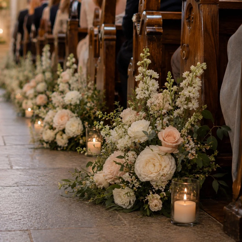Meadow Style Wedding Aisle Markers Workshop