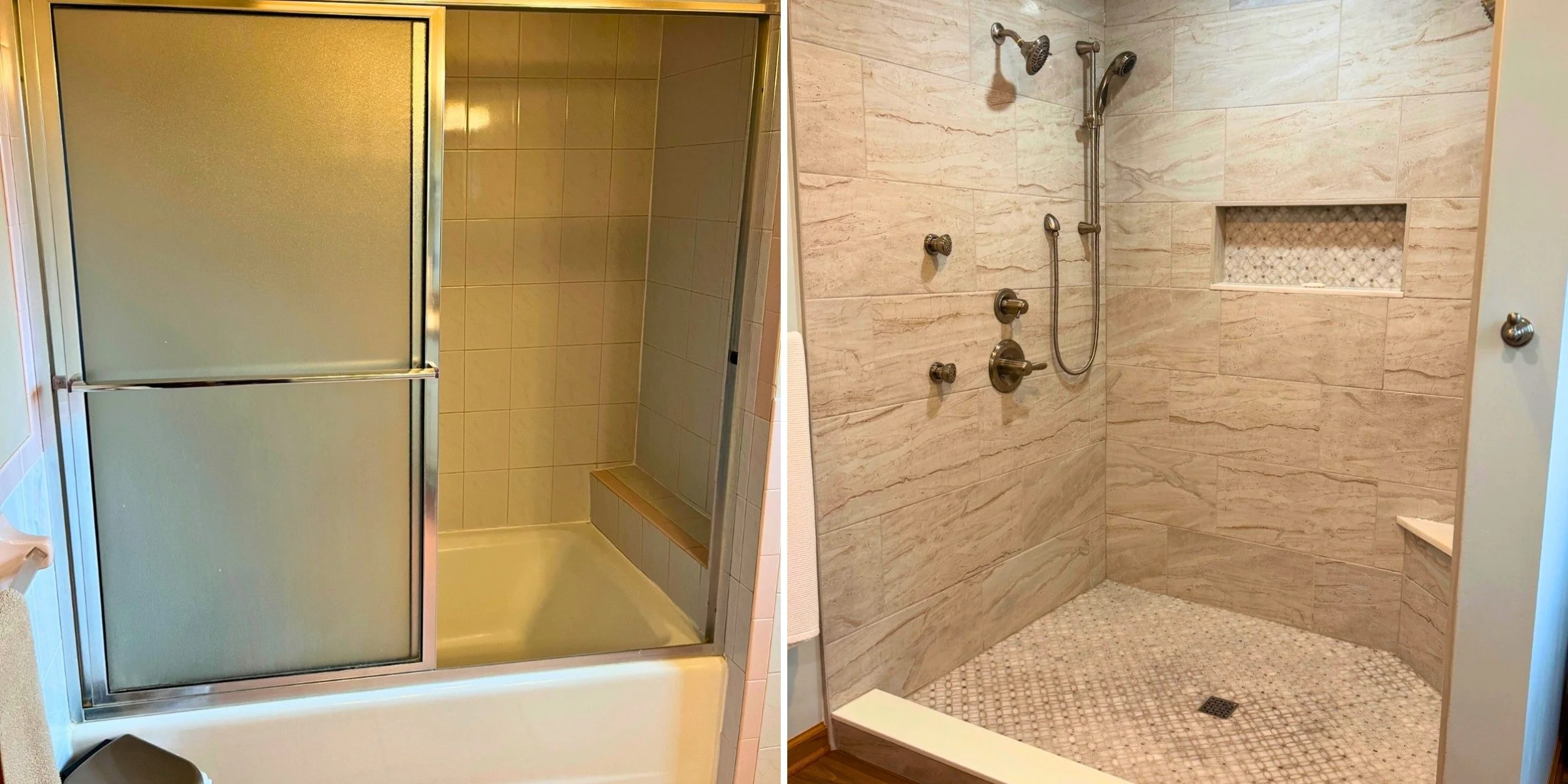 Bathroom Remodel Before & After