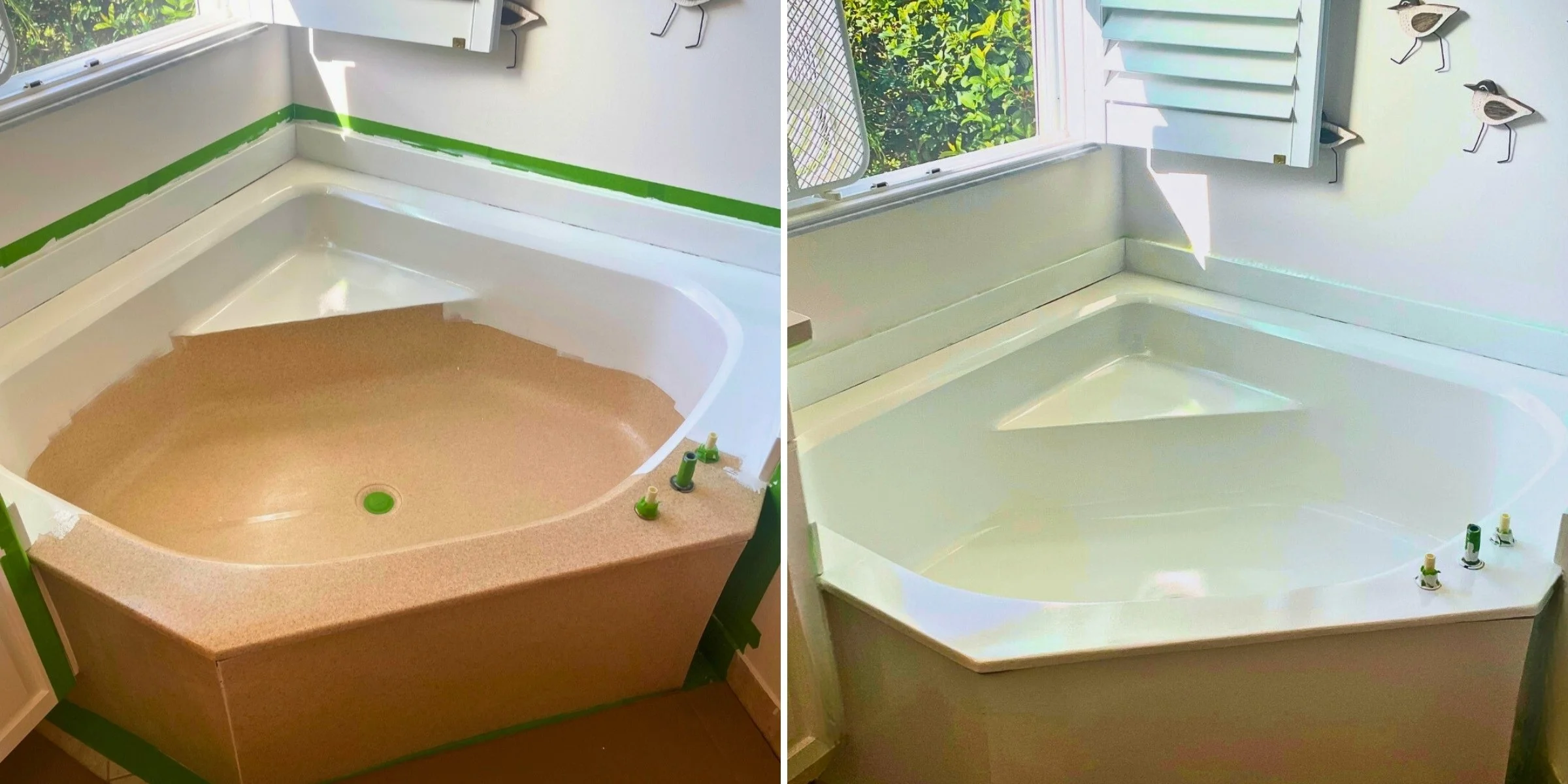 Bathtub Refinishing Before & After