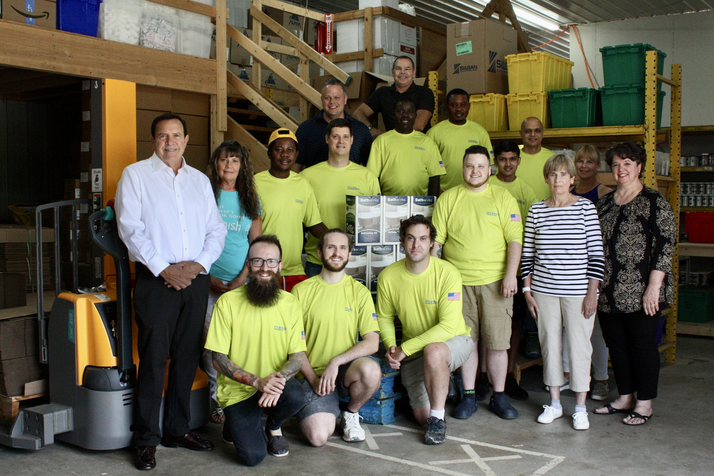 Munro Products Group Photograph