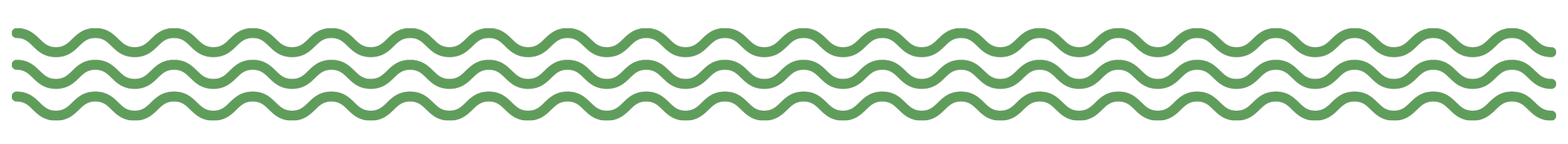 Three wavy lines