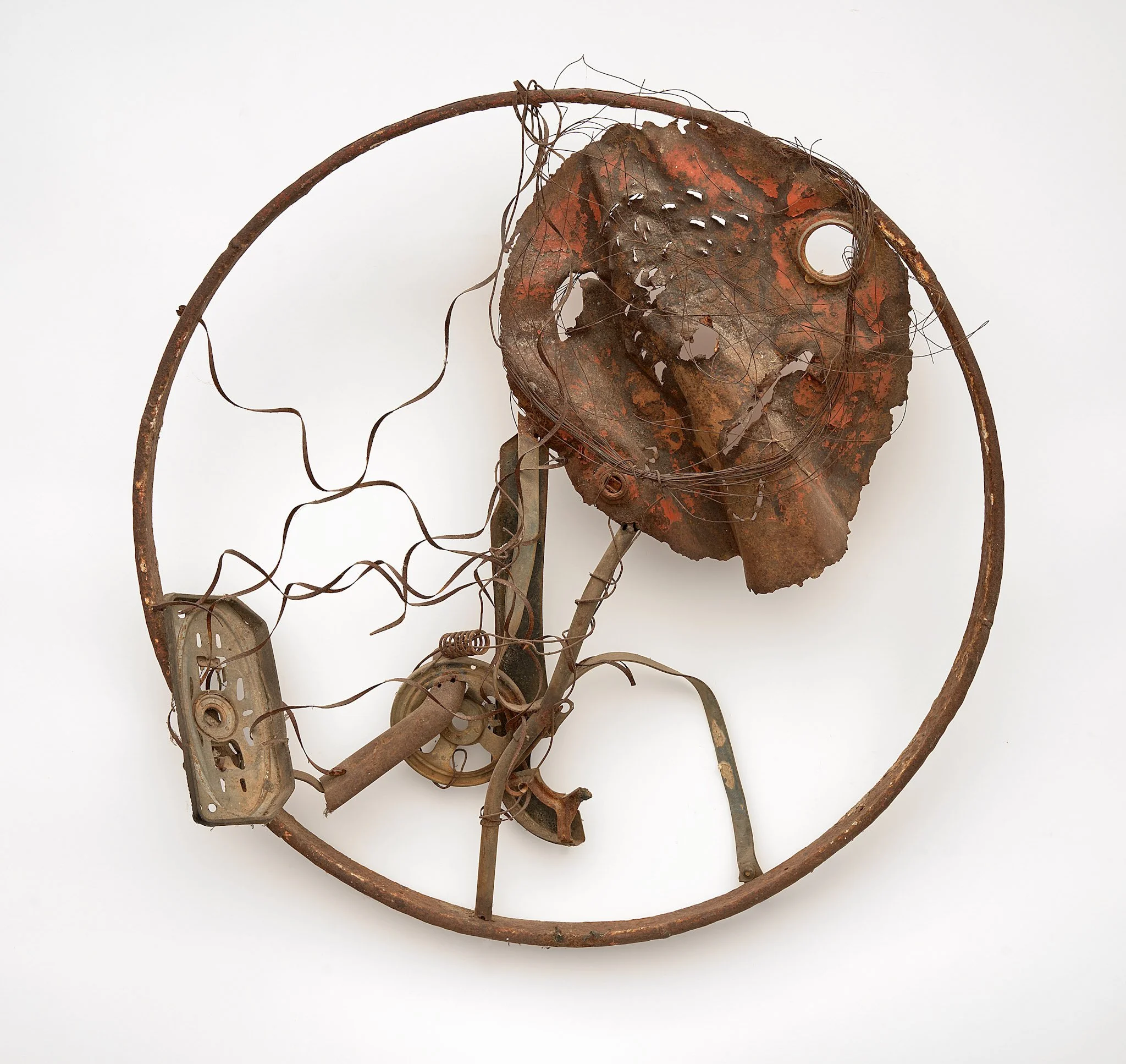 Let My Spirit Flow Free, 1987,
Welded found metal