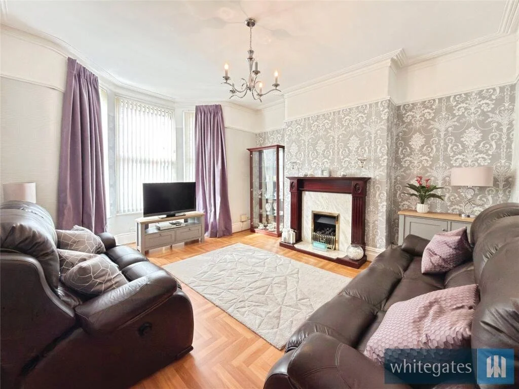 Ribblesdale Avenue living room