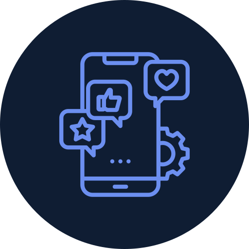 Icon of a folded map with a location pin and connected data points.