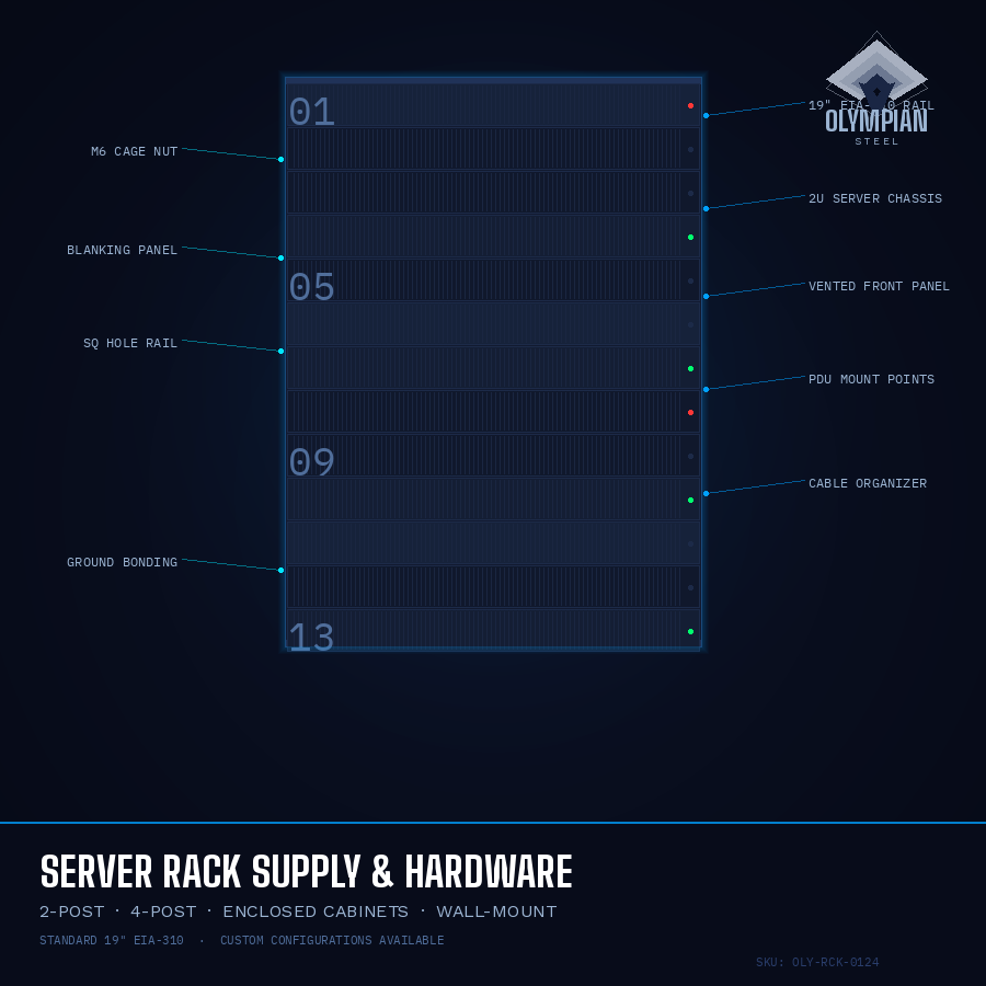 Server Rack Supply & Hardware