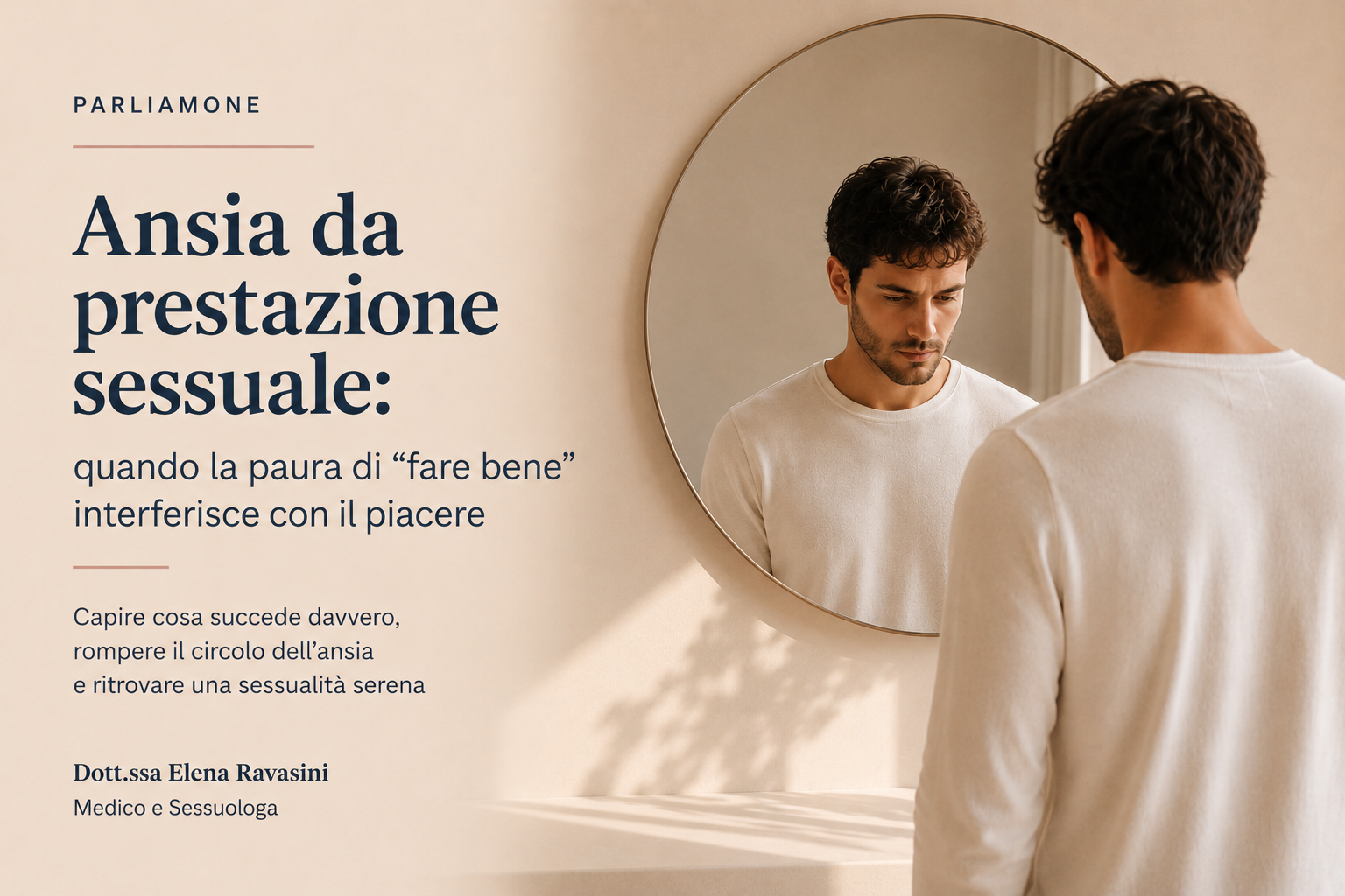       
  
     Ansia da prestazione sessuale: quando la paura di “fare bene” interferisce con il piacere     "Spesso la paura stessa di non riuscire a compiere l'atto d'amore toglie le forze e spegne il vigore, proprio nel momento in cui il desiderio