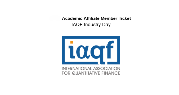 Early Bird Academic Affiliate Member Ticket