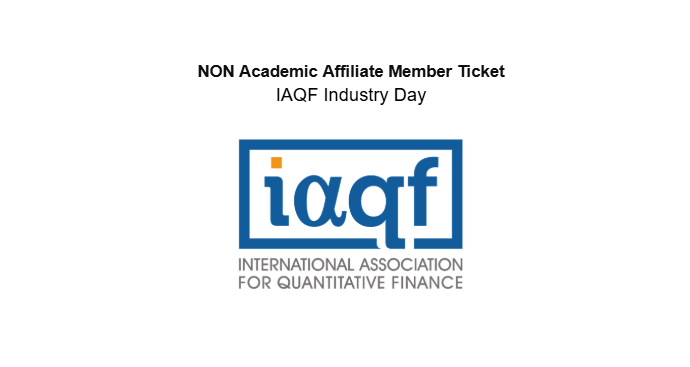 Early Bird NON - Academic Affiliate Member Ticket