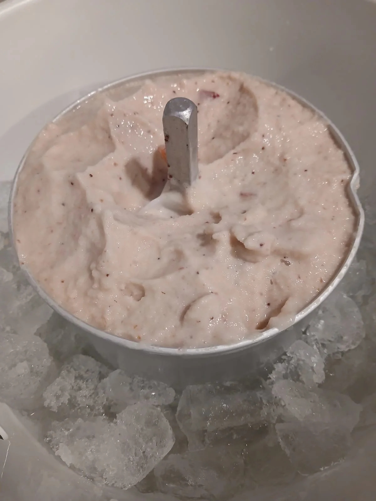 Helado artesanal de Fresa