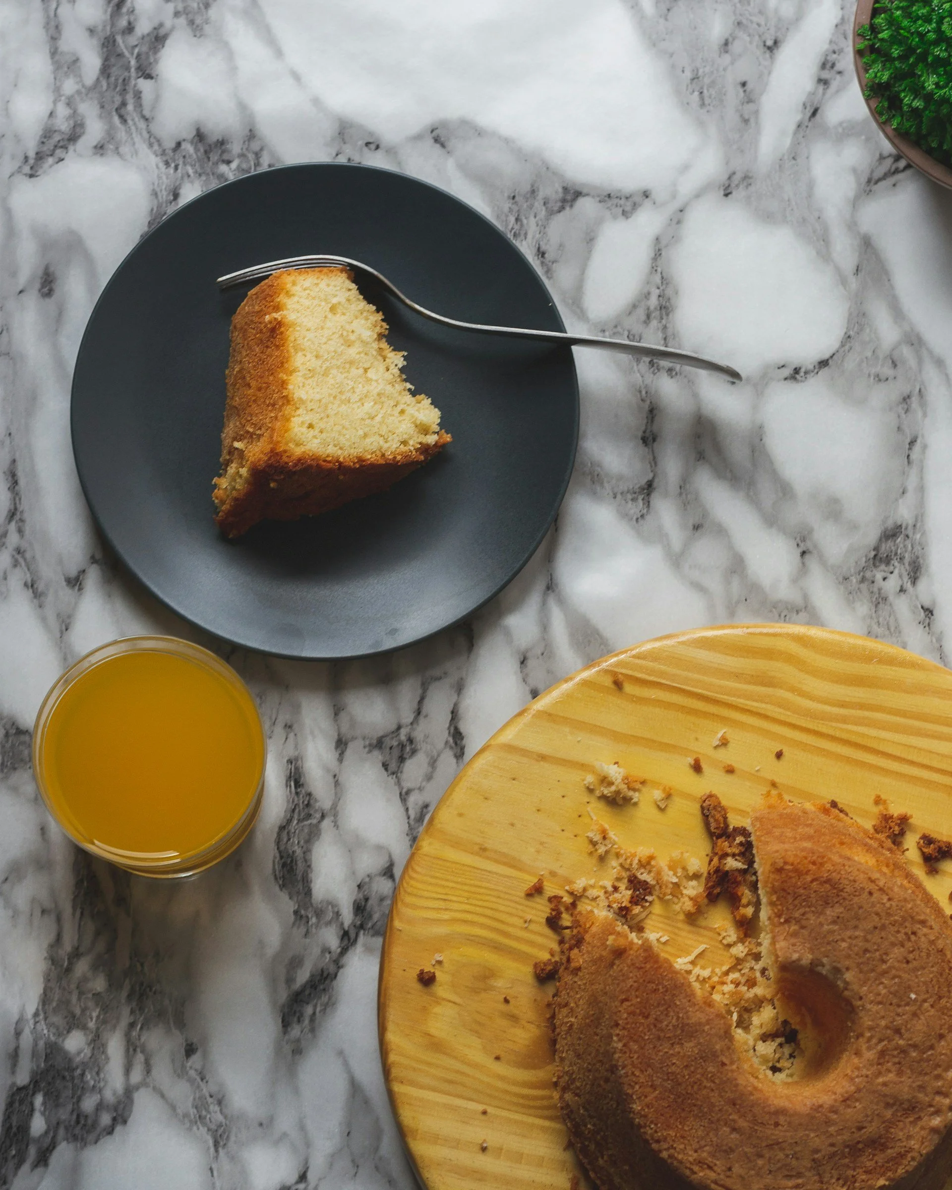 Tarta de naranja