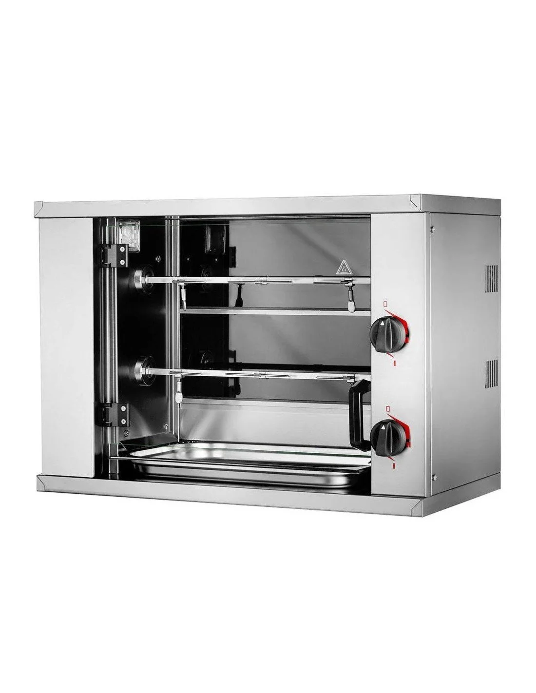 Mini asador eléctrico - 2 asadores - 6 pollos | GGM