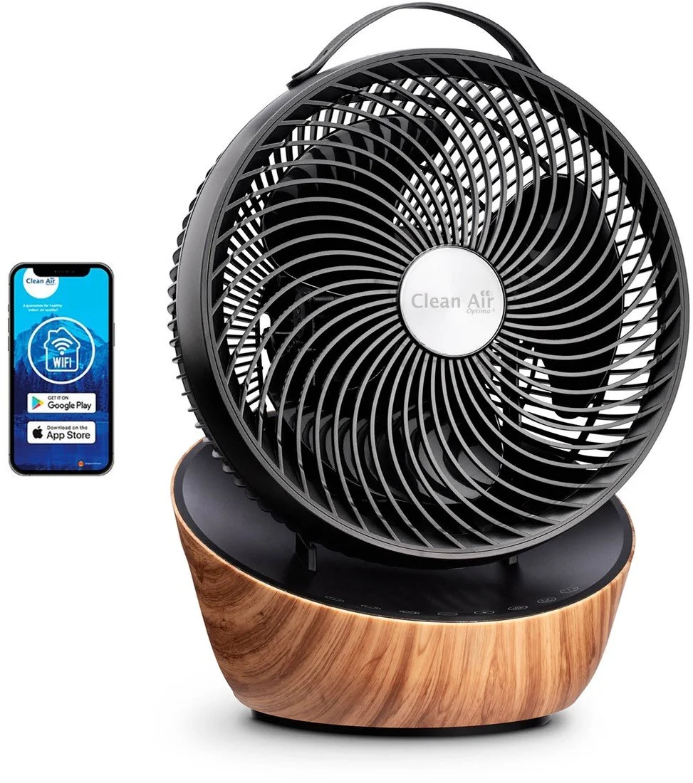 Ventilador circulador de aire inteligente Wood Design CA-403