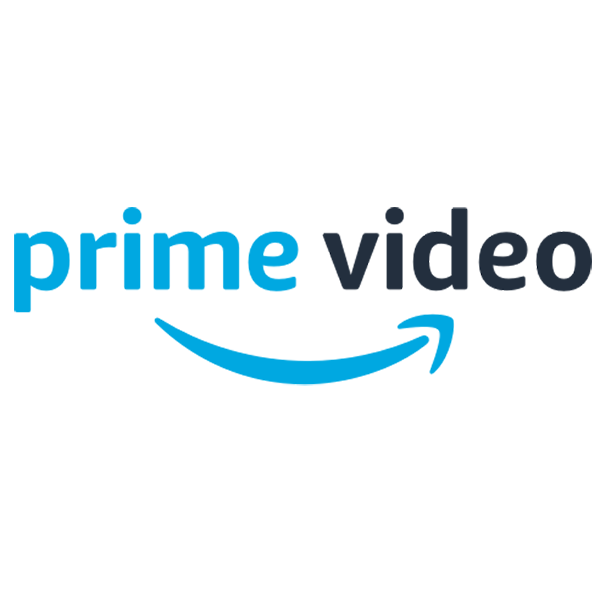 Amazon Prime Video logo with blue text and arrow