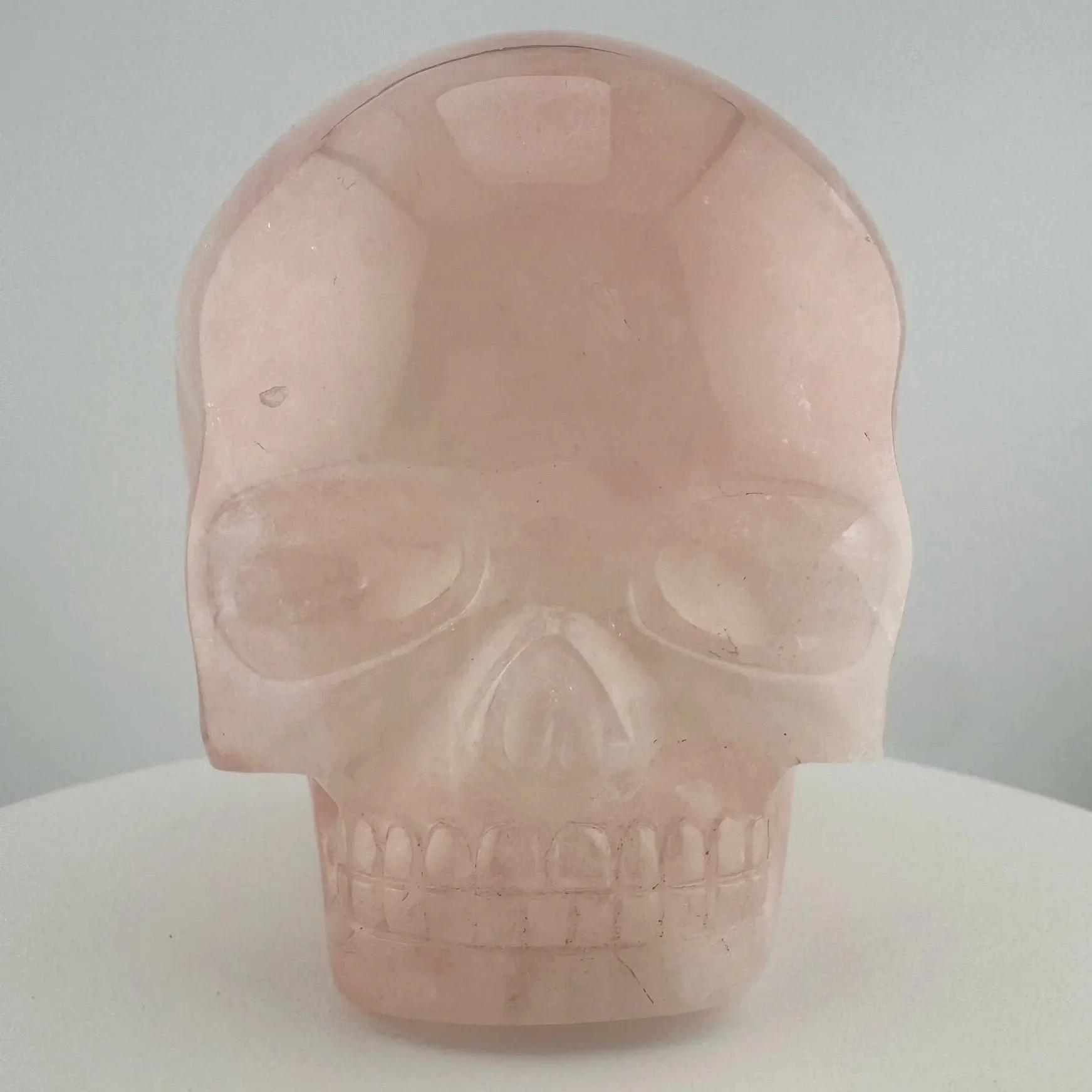 Leandro de Souza Rose Quartz Magical Child Skull