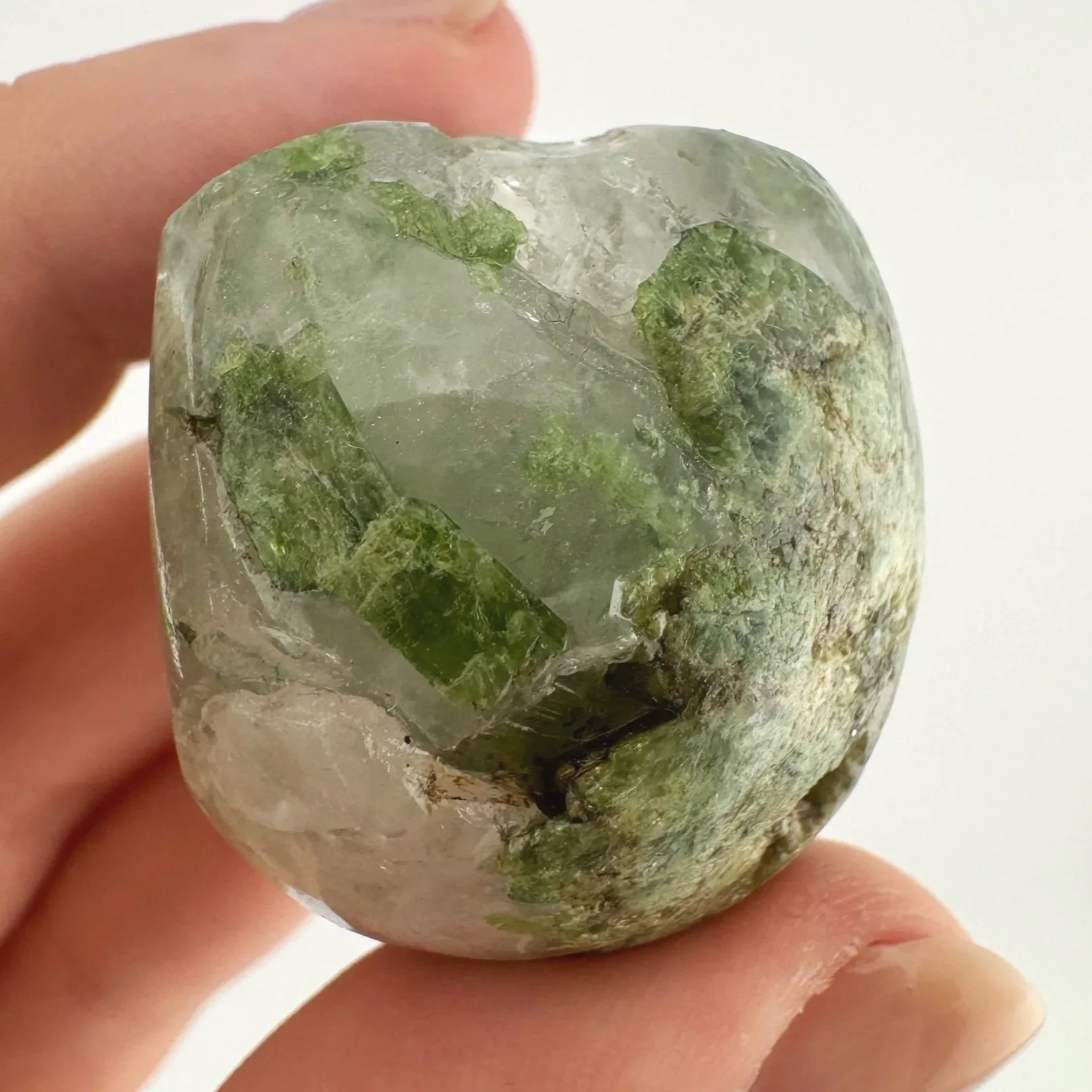 Igor de Souza Green Epidote Skull