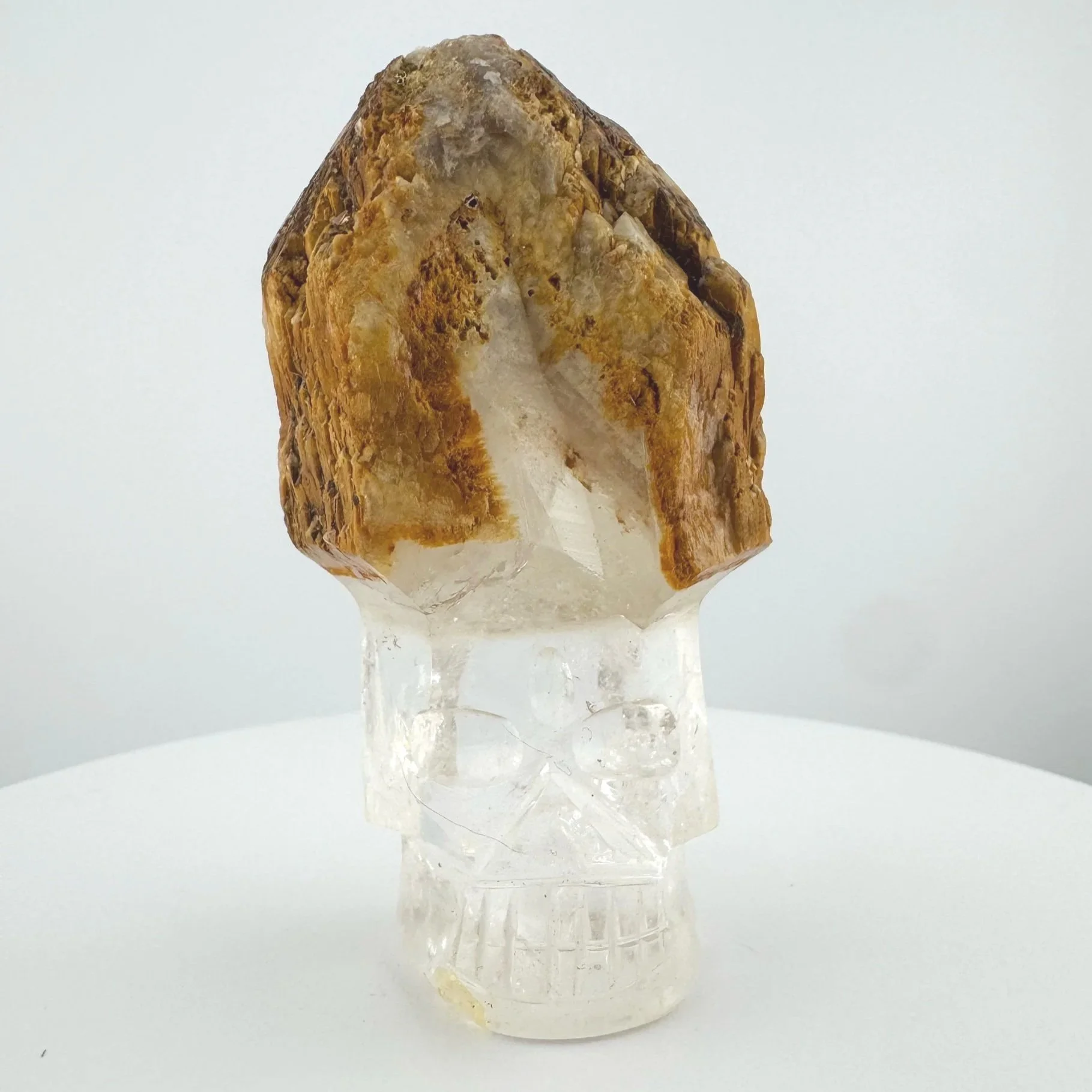 Igor de Souza Candle Quartz Shaman Skull