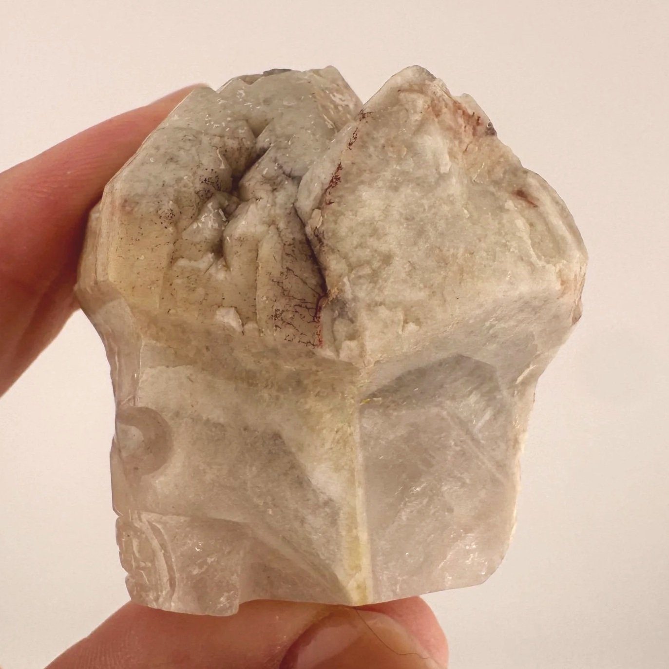 Igor de Souza Candle Quartz Shaman Skull