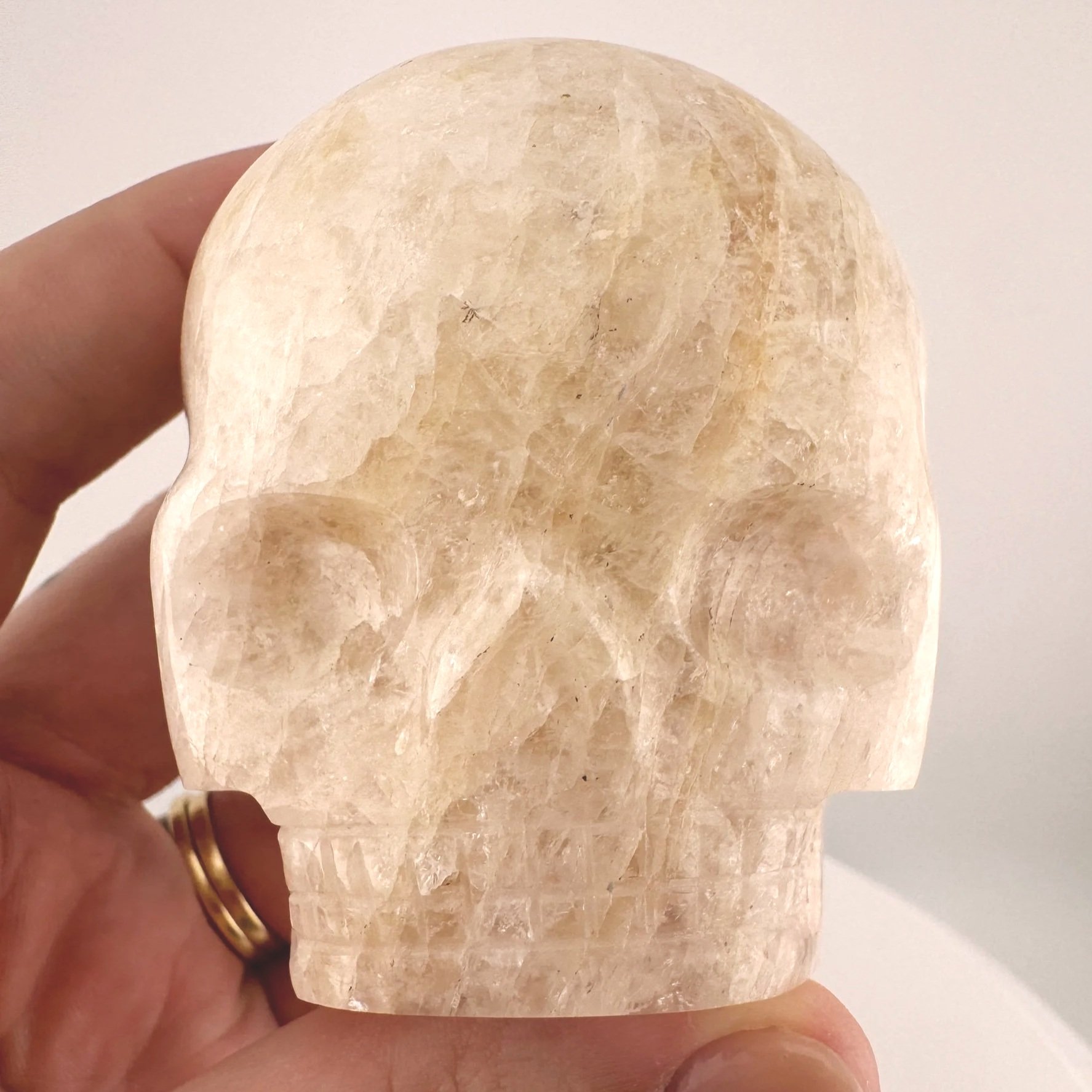 Leandro de Souza Morganite Magical Child Skull