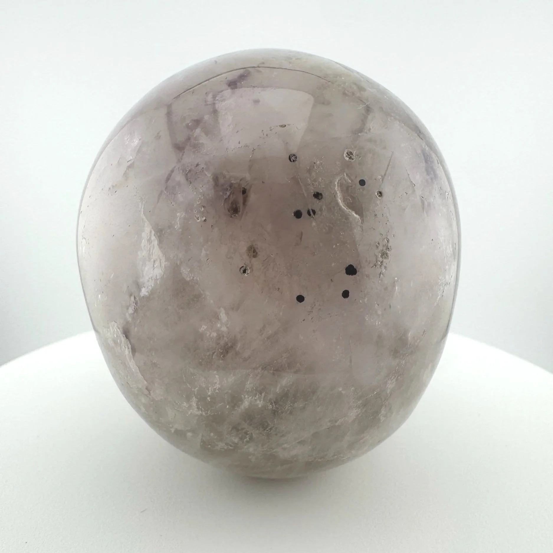 Leandro de Souza Smoky Elestial Trapiche Phantom Amethyst Skull