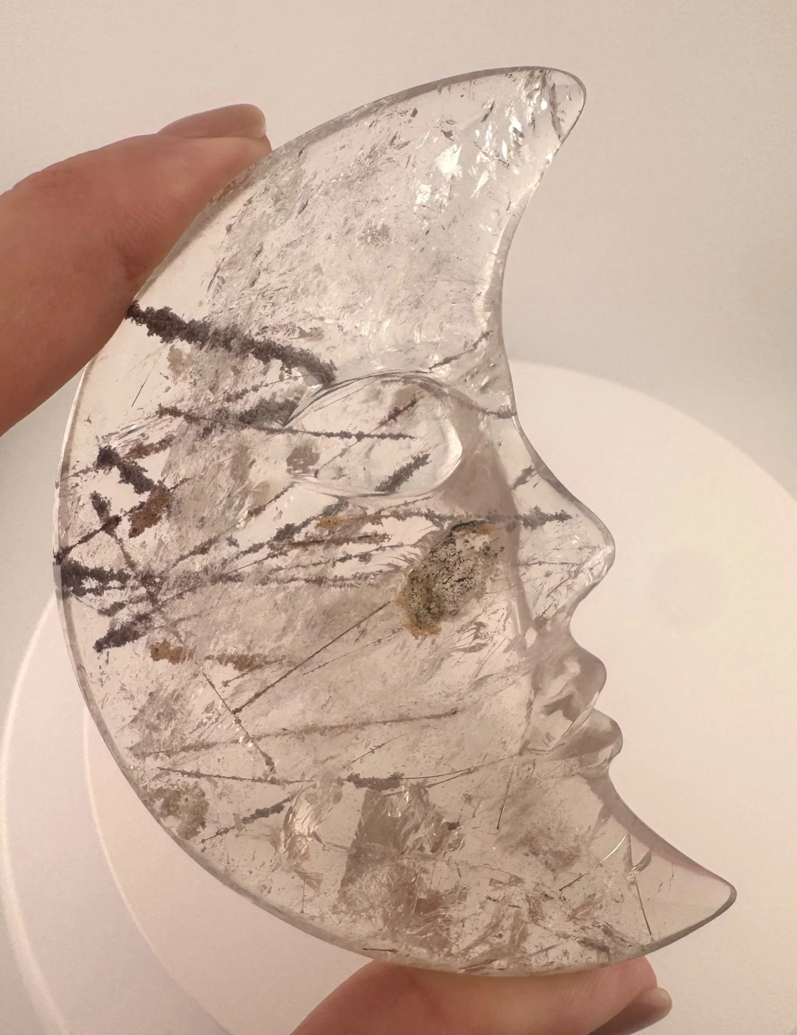 Leandro de Souza Rutile and Chlorite in Quartz Moon