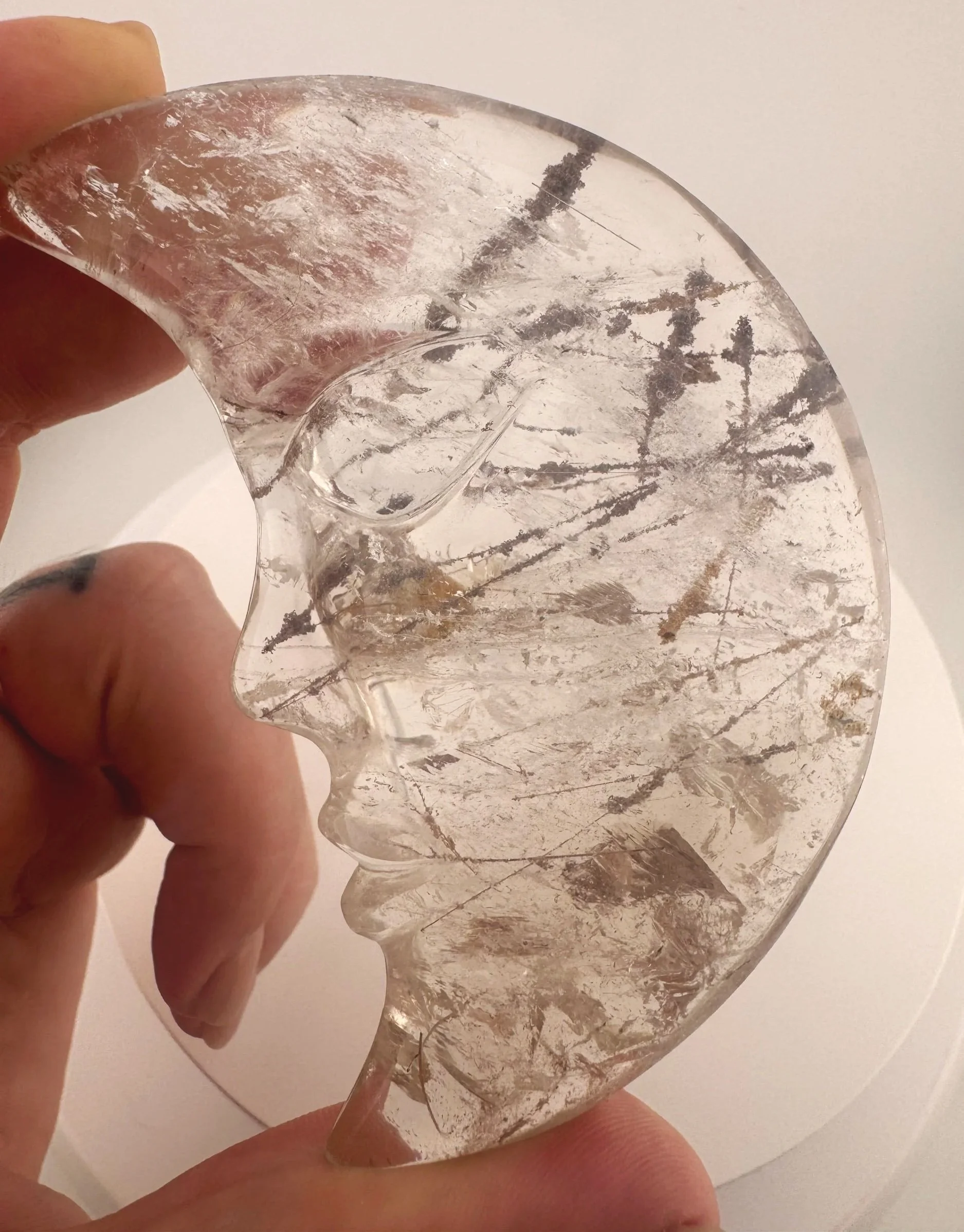 Leandro de Souza Rutile and Chlorite in Quartz Moon