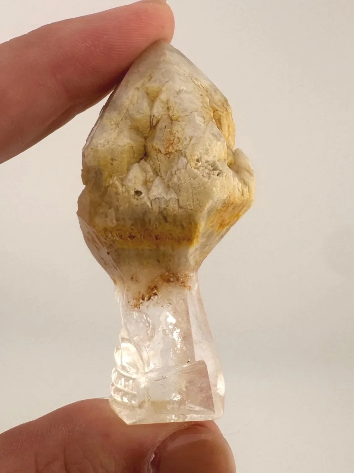 Igor de Souza Candle Quartz Shaman Skull